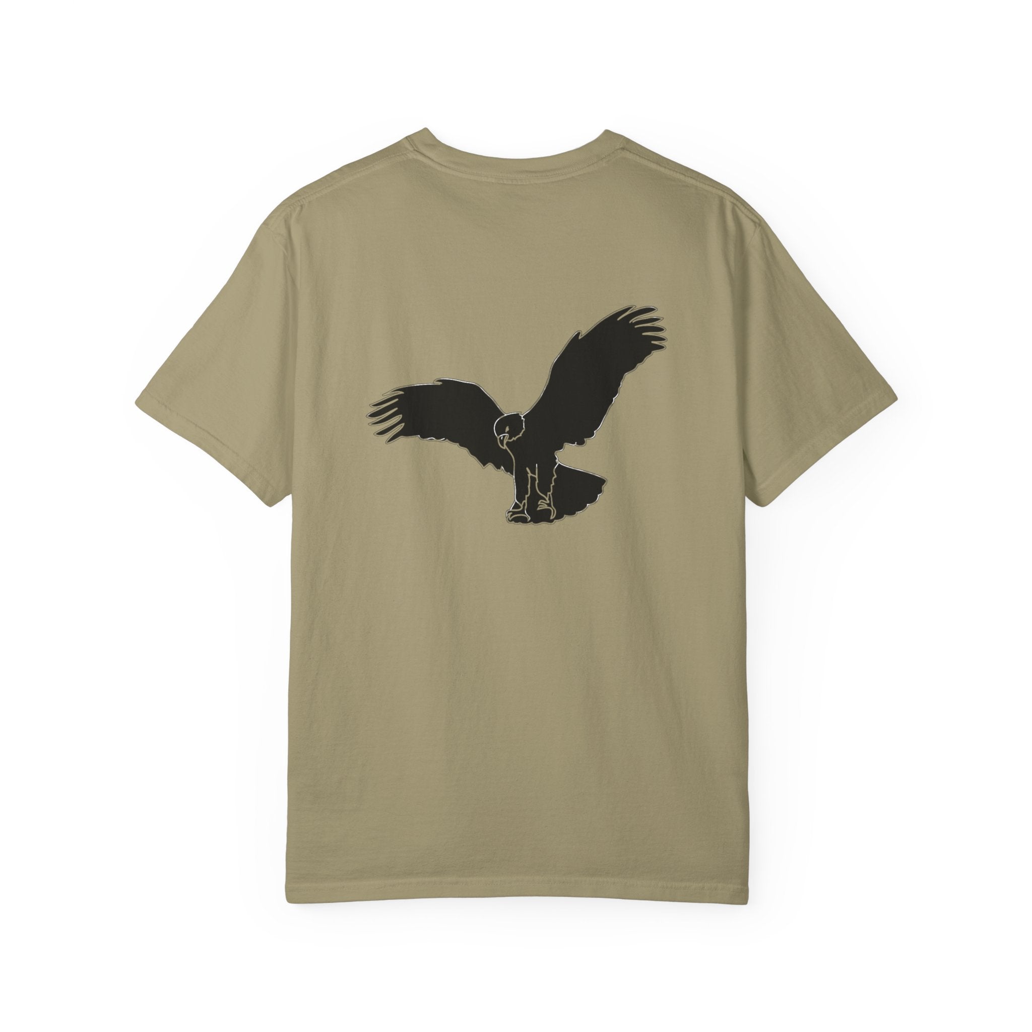 Flying Hawk Graphic Tee - Perfect for Nature Lovers, Outdoor Adventures, Casual Wear, Gift for Bird Enthusiasts, Eco-Friendly Fashion