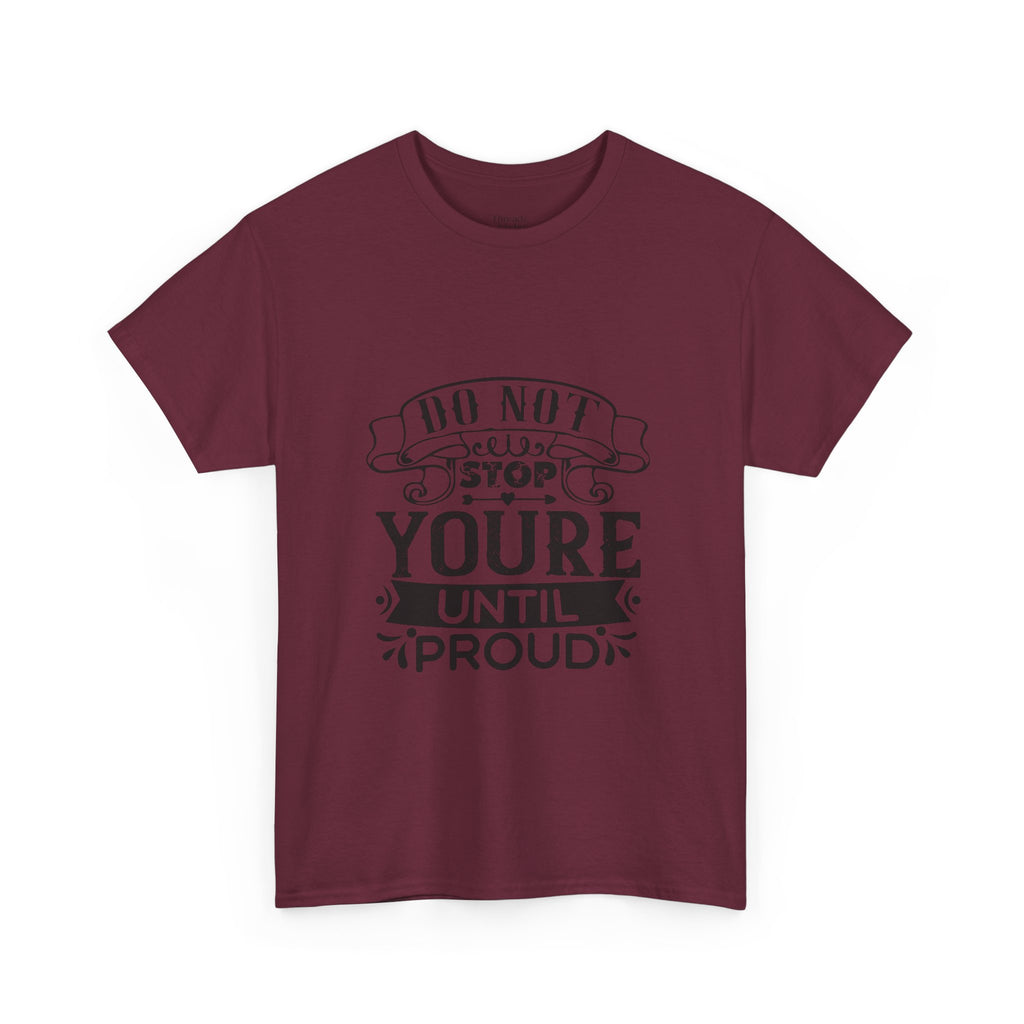 Inspirational Unisex Cotton Tee - Motivational Shirt, Gift for Graduates, Positive Quote Tee, Self-Improvement Apparel, Confidence Booster
