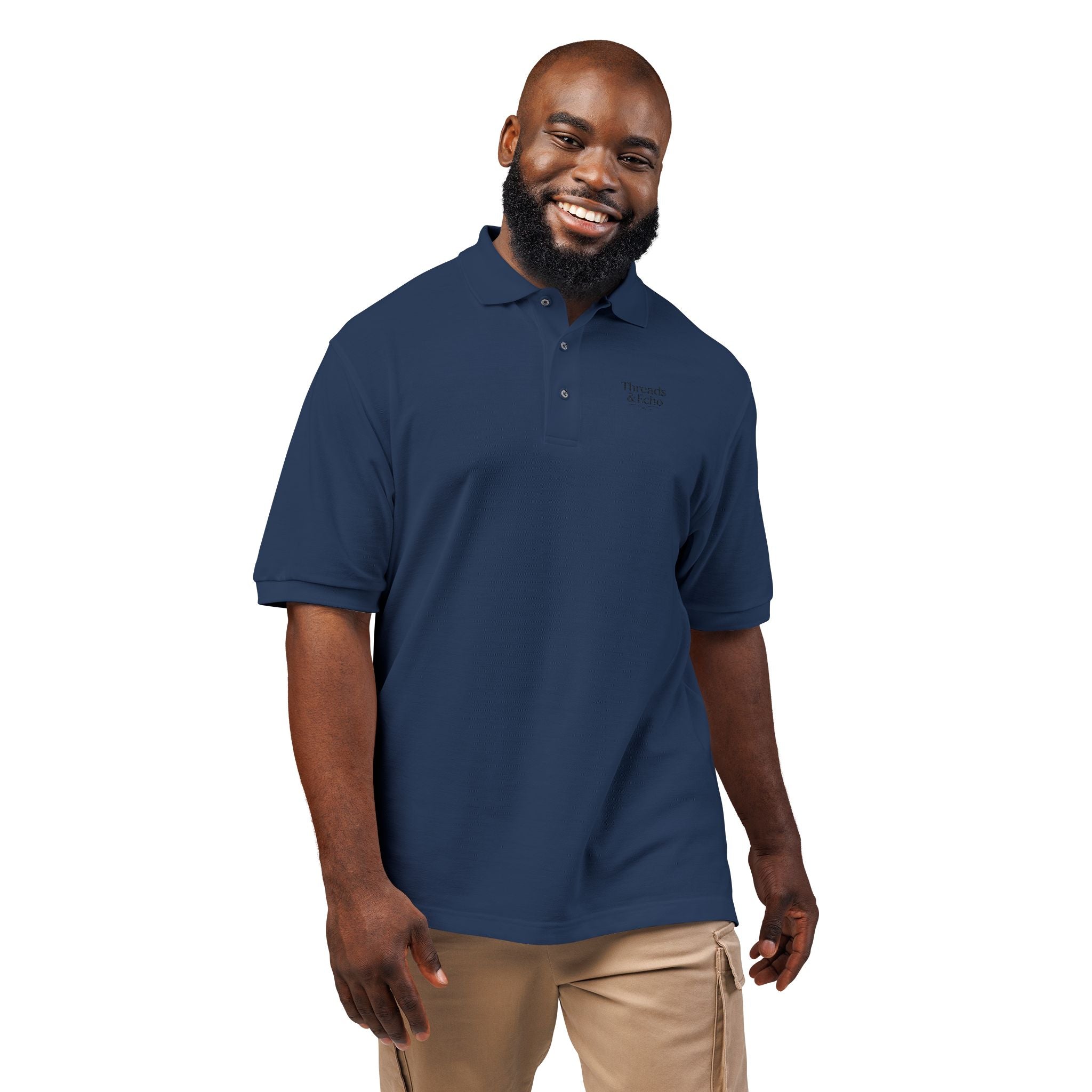Stylish Unisex Polo Shirt with Custom Embroidery - Casual Wear, Gift for Him/Her, Summer Fashion, Everyday Essentials, Birthday Gift