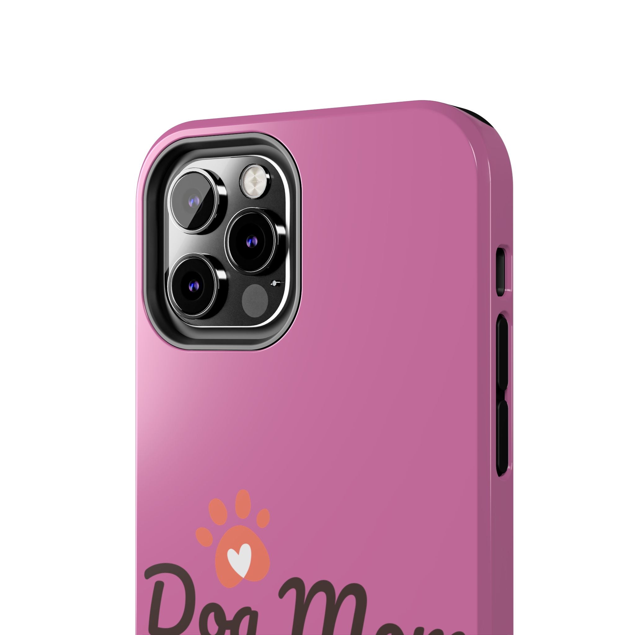 Dog Mom Phone Cases, Protective Cases for Pet Lovers, Gifts for Dog Owners, Cute Pink Cases, Dog Lover Accessories