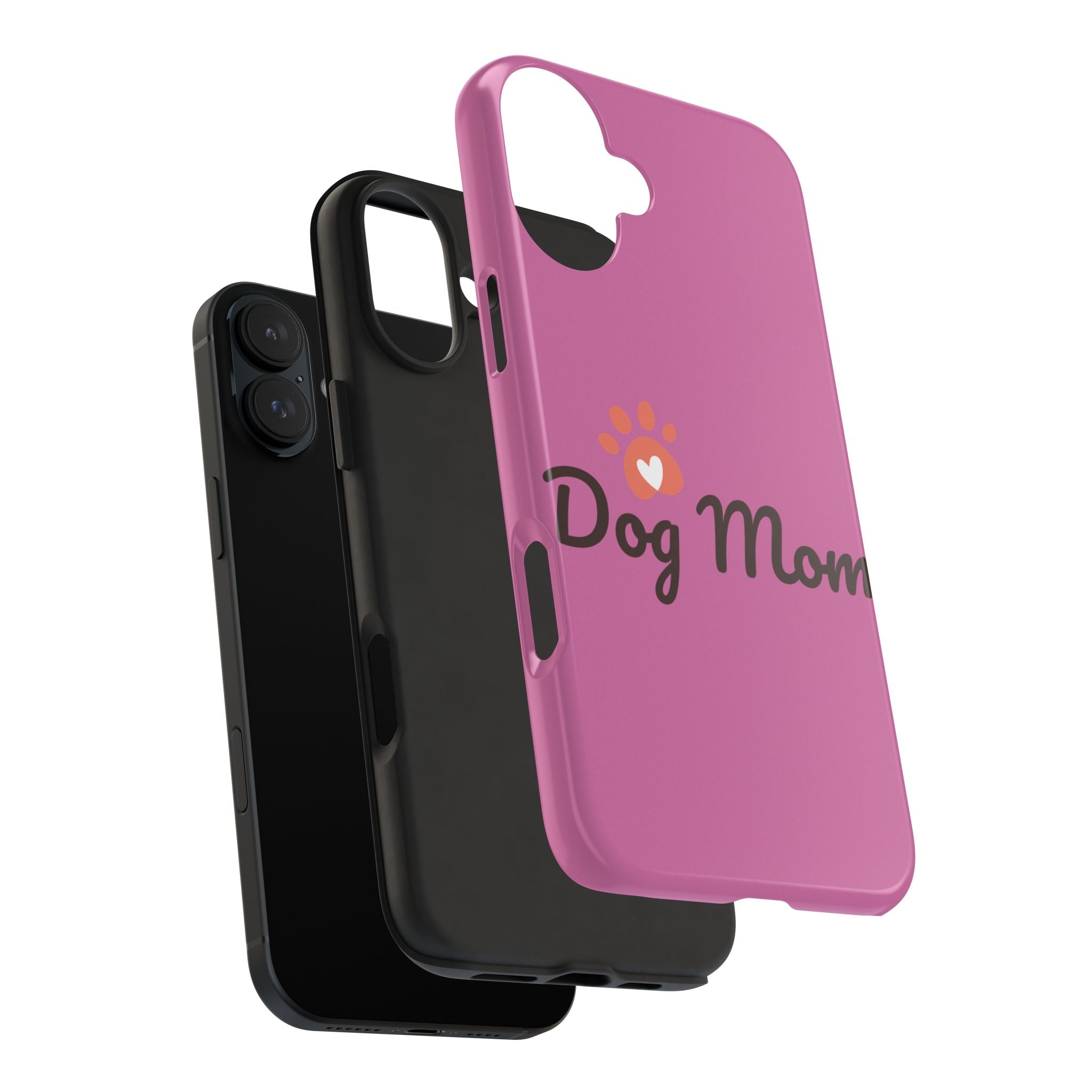 Dog Mom Phone Cases, Protective Cases for Pet Lovers, Gifts for Dog Owners, Cute Pink Cases, Dog Lover Accessories