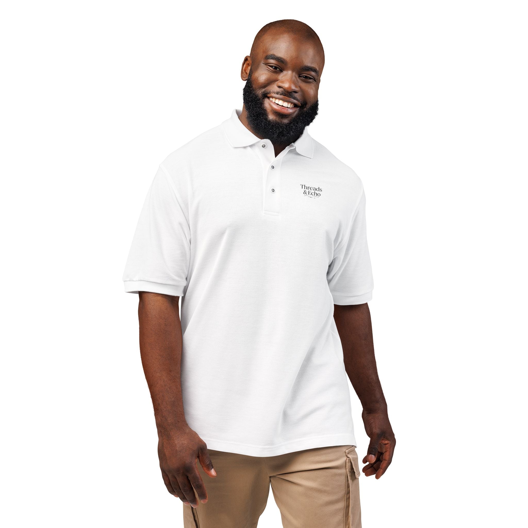 Stylish Unisex Polo Shirt with Custom Embroidery - Casual Wear, Gift for Him/Her, Summer Fashion, Everyday Essentials, Birthday Gift