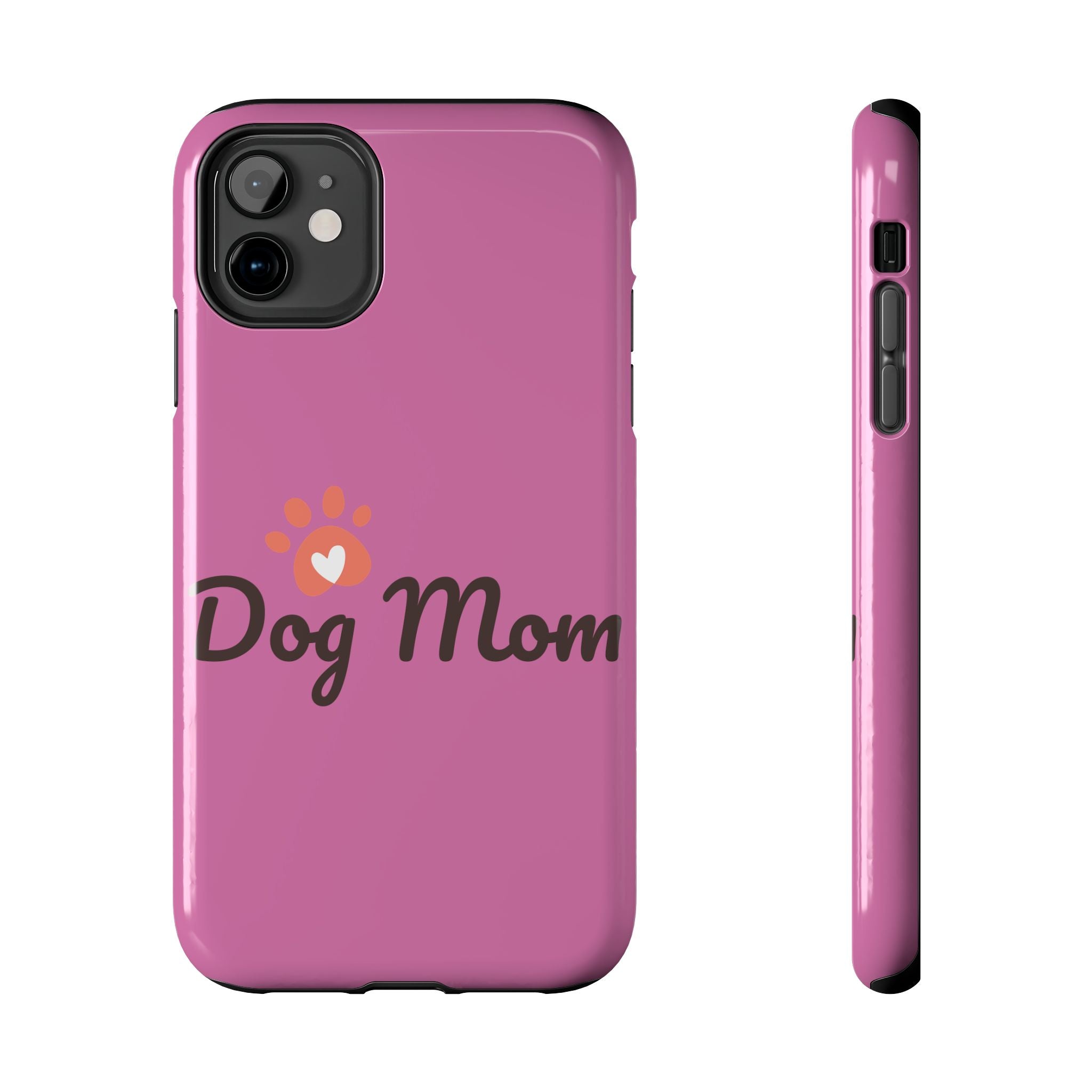 Dog Mom Phone Cases, Protective Cases for Pet Lovers, Gifts for Dog Owners, Cute Pink Cases, Dog Lover Accessories