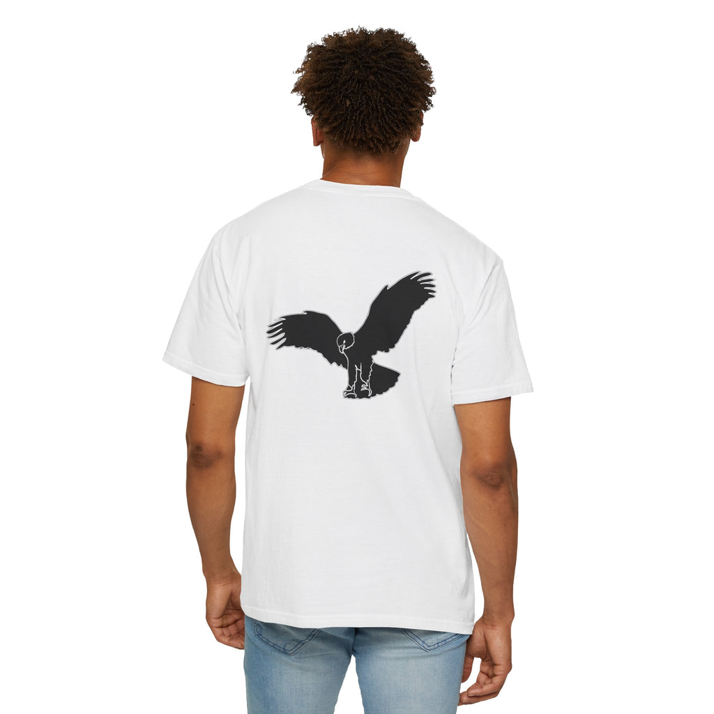 Flying Hawk Graphic Tee - Perfect for Nature Lovers, Outdoor Adventures, Casual Wear, Gift for Bird Enthusiasts, Eco-Friendly Fashion