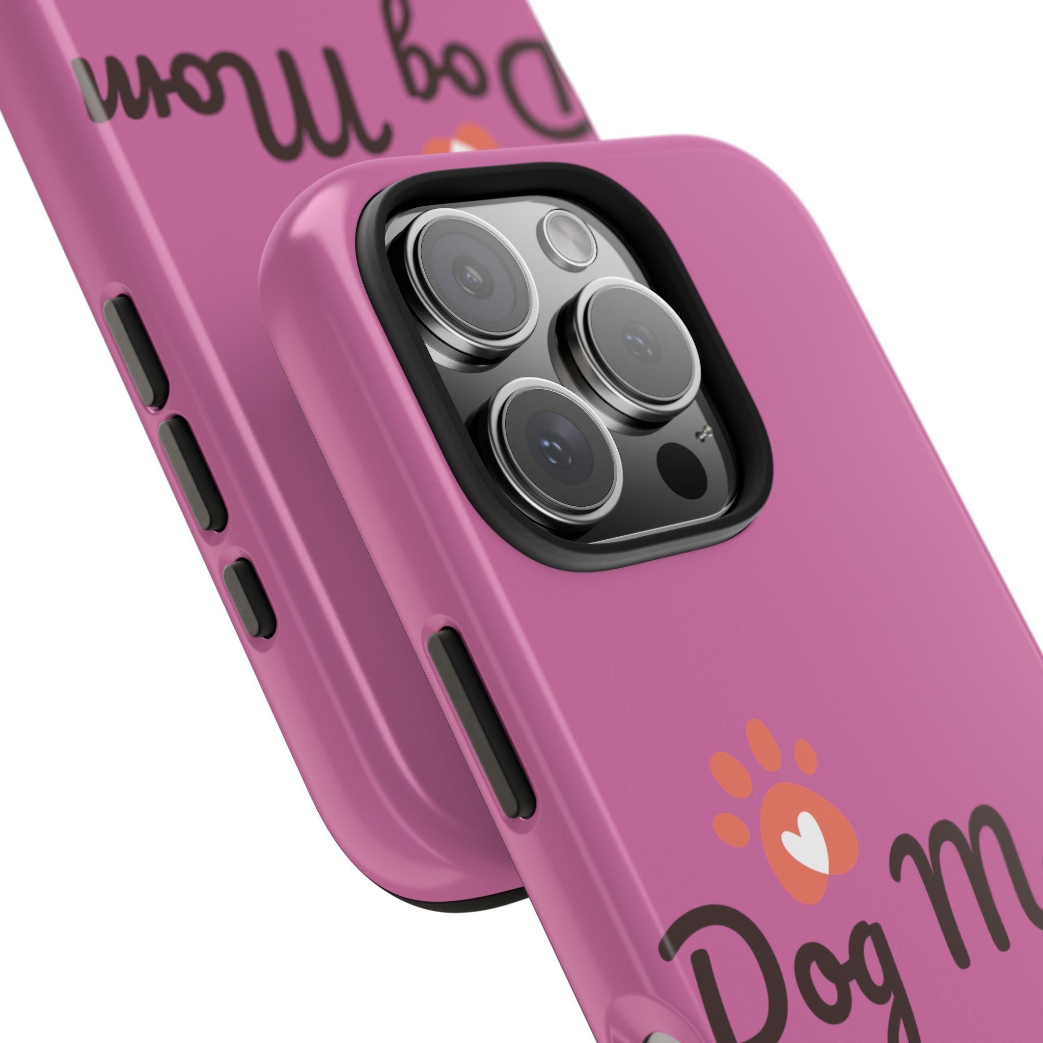 Dog Mom Phone Cases, Protective Cases for Pet Lovers, Gifts for Dog Owners, Cute Pink Cases, Dog Lover Accessories