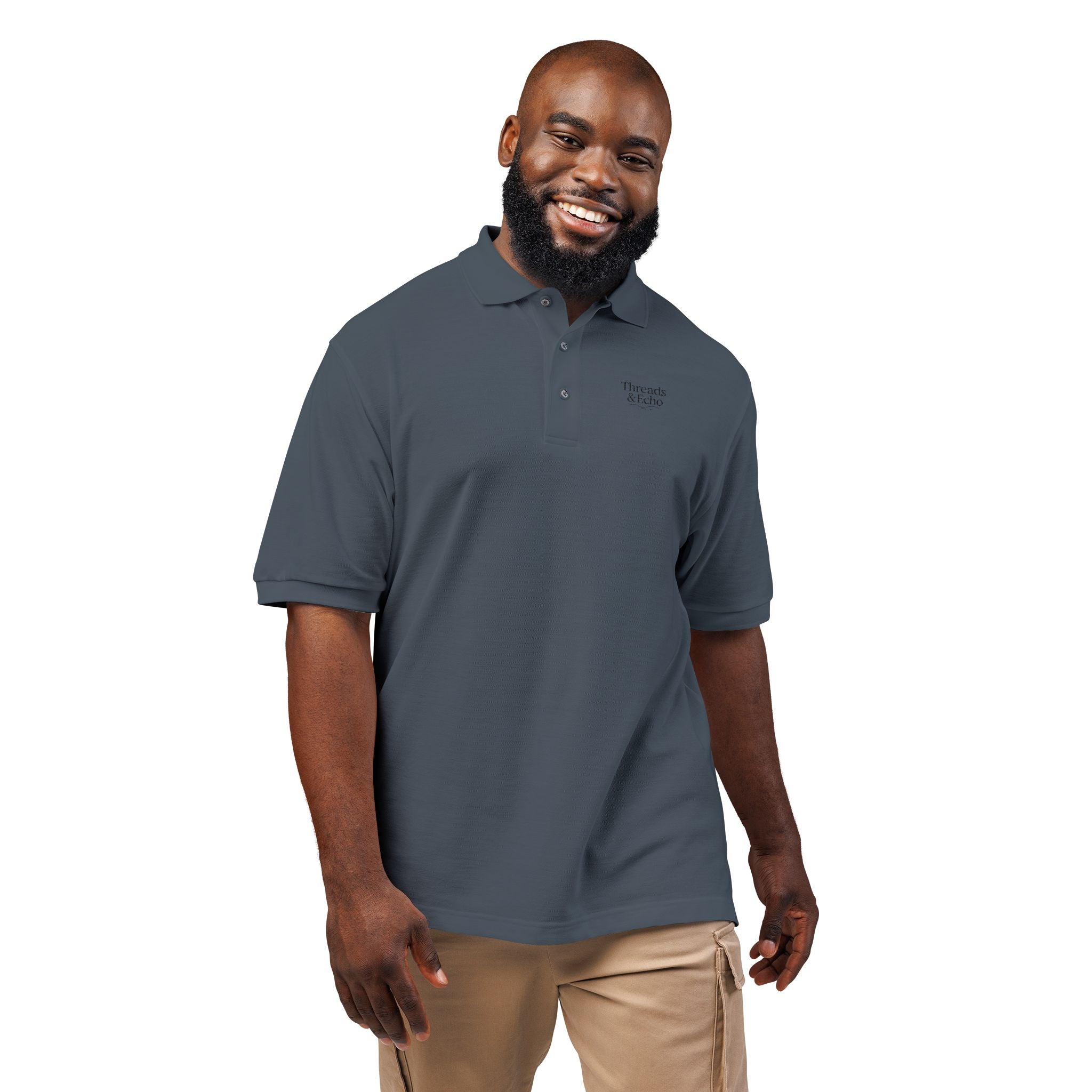 Stylish Unisex Polo Shirt with Custom Embroidery - Casual Wear, Gift for Him/Her, Summer Fashion, Everyday Essentials, Birthday Gift