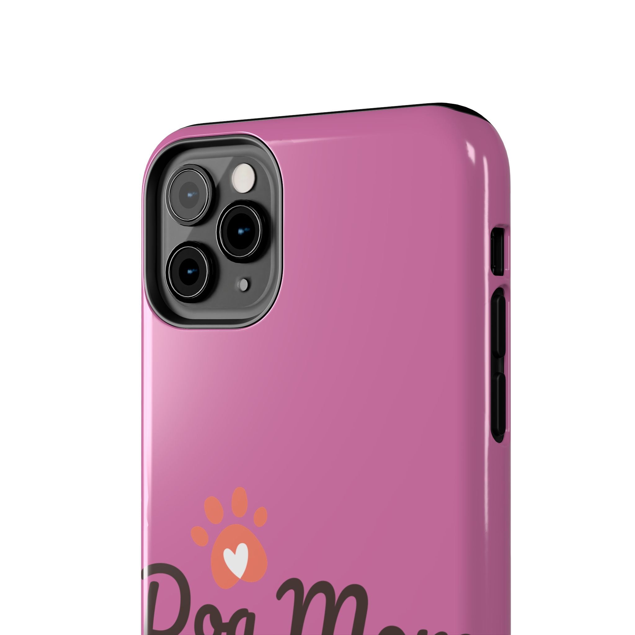 Dog Mom Phone Cases, Protective Cases for Pet Lovers, Gifts for Dog Owners, Cute Pink Cases, Dog Lover Accessories