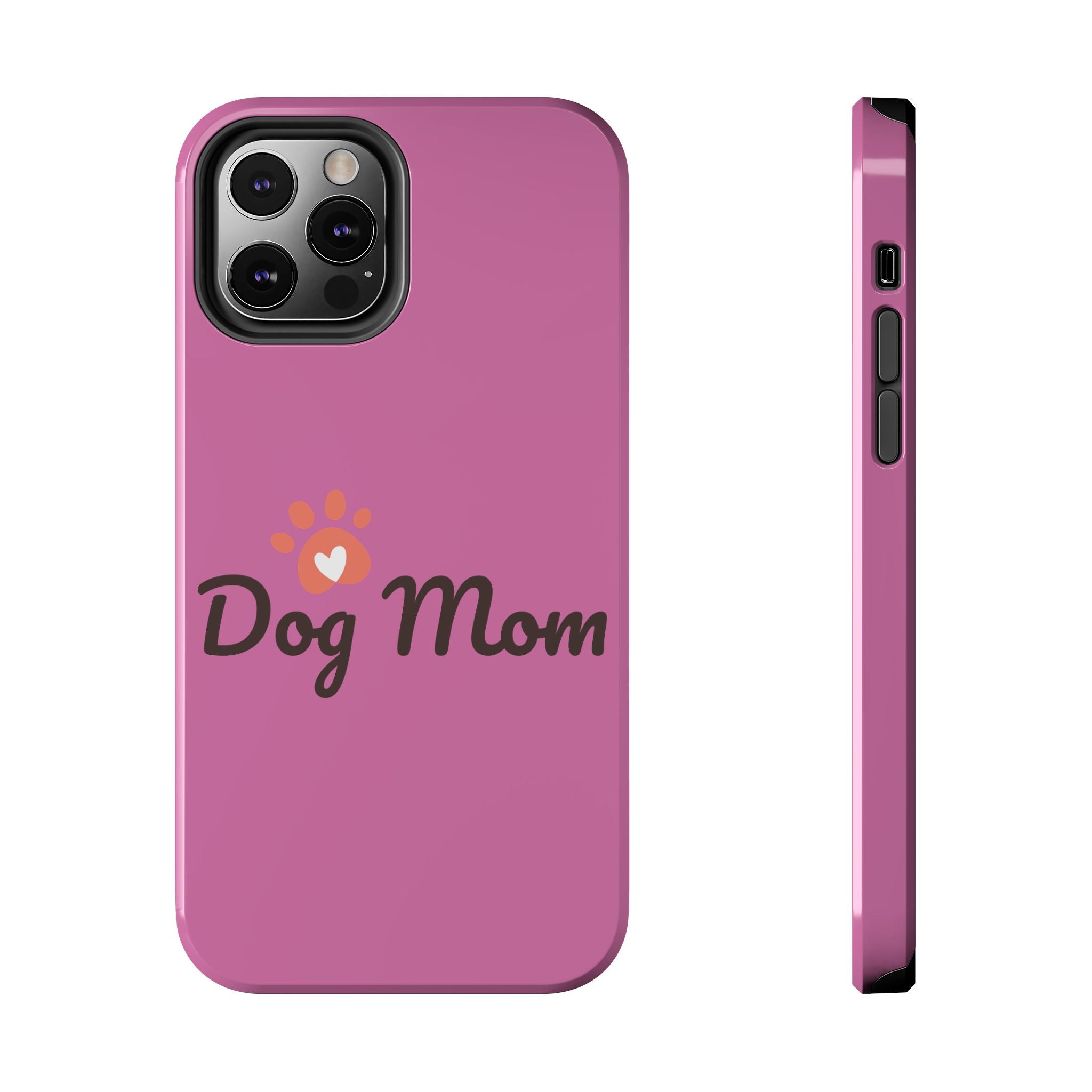 Dog Mom Phone Cases, Protective Cases for Pet Lovers, Gifts for Dog Owners, Cute Pink Cases, Dog Lover Accessories