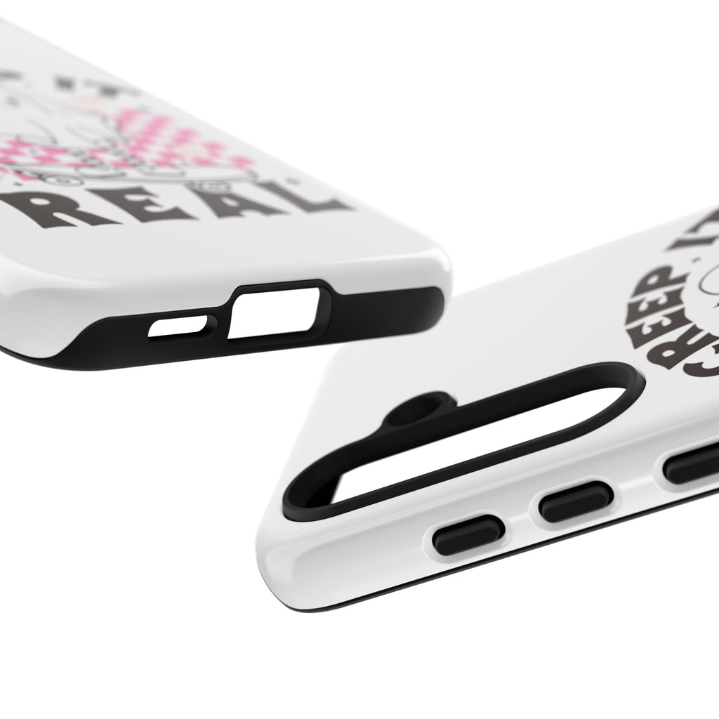 Cute Ghost Phone Case - Creep It Real, Halloween Accessories, Skateboard Theme, Kawaii Gift, Fun Phone Cover
