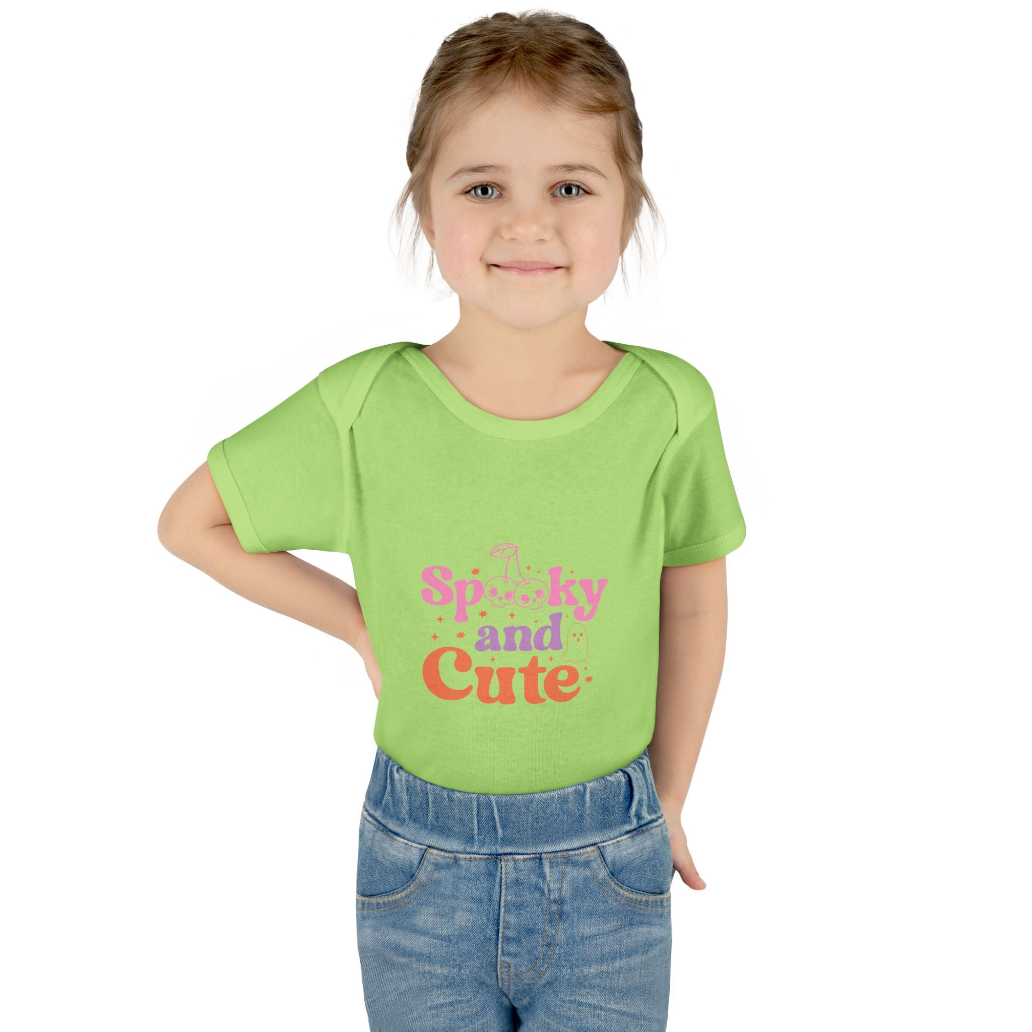 Spooky and Cute Infant Bodysuit, Baby Halloween Outfit, Cute Baby Gift, Toddler Costume, Funny Baby Apparel