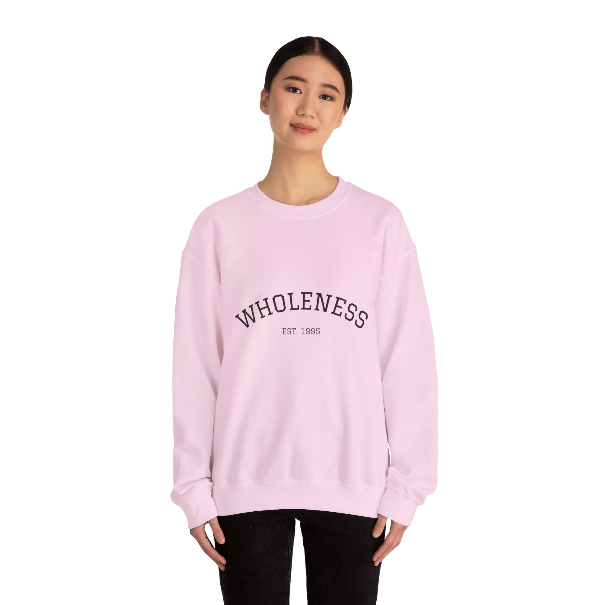 Wholeness Crewneck Sweatshirt, Cozy Unisex Sweater, Gift for Mindfulness Lovers, Year-Round Comfort, Perfect for Casual Outings, Lounge Wear