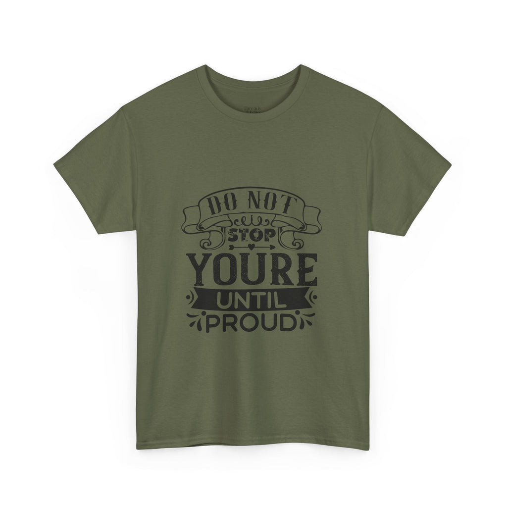 Inspirational Unisex Cotton Tee - Motivational Shirt, Gift for Graduates, Positive Quote Tee, Self-Improvement Apparel, Confidence Booster
