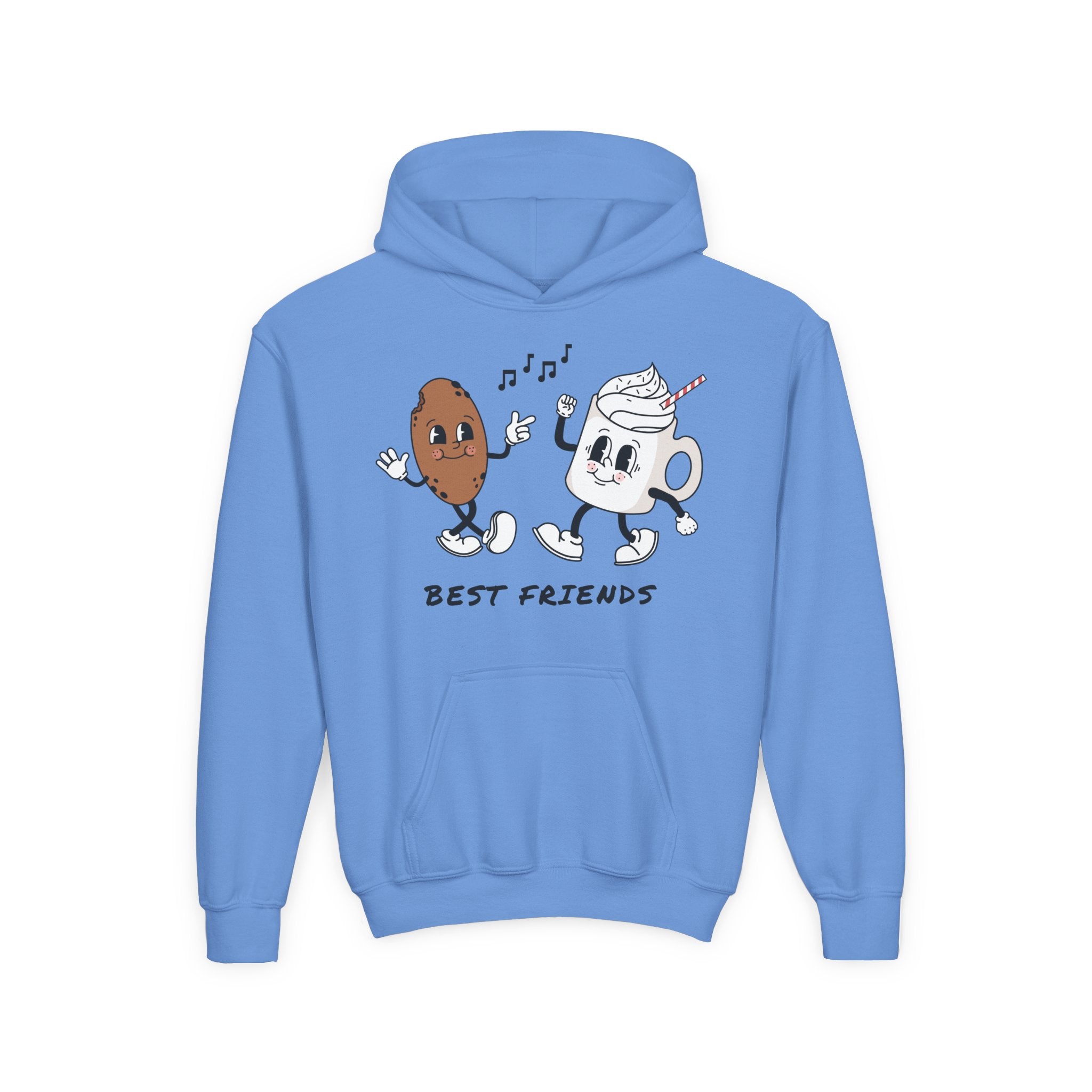 Best Friends Youth Hoodie - Cute Friendship Sweatshirt for Kids, Gift for Besties, Matching Outfit, Cozy Wear for Playdates