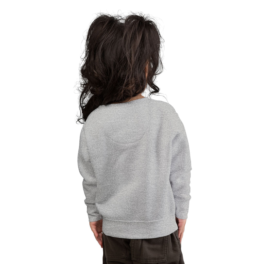 Toddler Sweatshirt Cozy and Durable 60/40 Cotton Polyester Fleece Blend