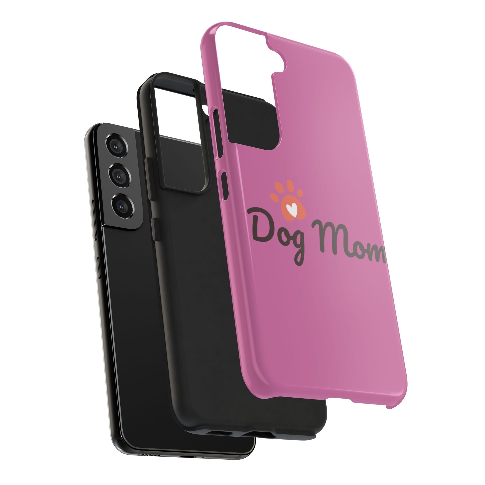 Dog Mom Phone Cases, Protective Cases for Pet Lovers, Gifts for Dog Owners, Cute Pink Cases, Dog Lover Accessories