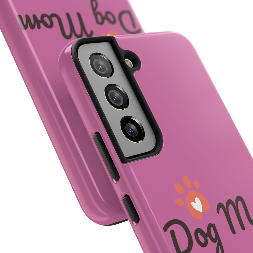 Dog Mom Phone Cases, Protective Cases for Pet Lovers, Gifts for Dog Owners, Cute Pink Cases, Dog Lover Accessories
