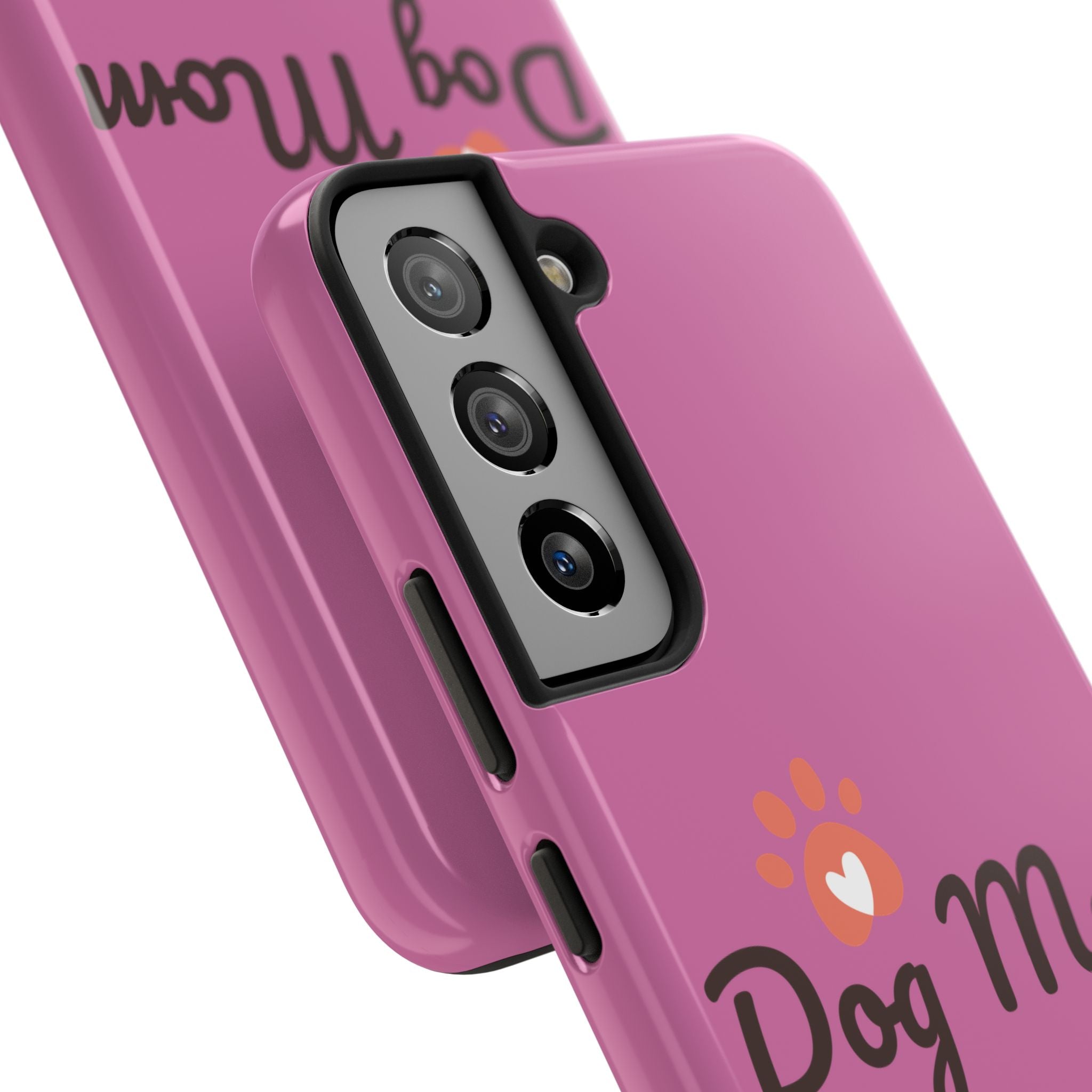 Dog Mom Phone Cases, Protective Cases for Pet Lovers, Gifts for Dog Owners, Cute Pink Cases, Dog Lover Accessories
