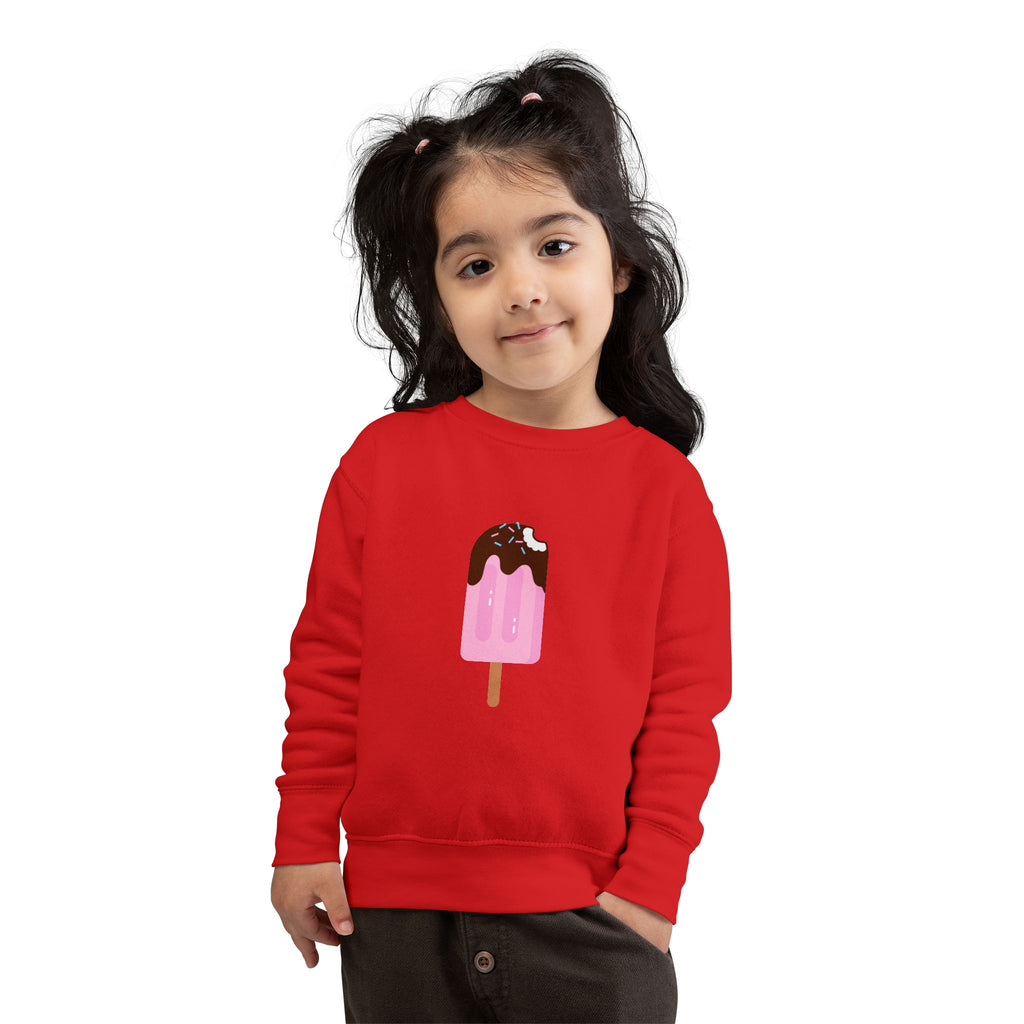 Toddler Sweatshirt Cozy and Durable 60/40 Cotton Polyester Fleece Blend