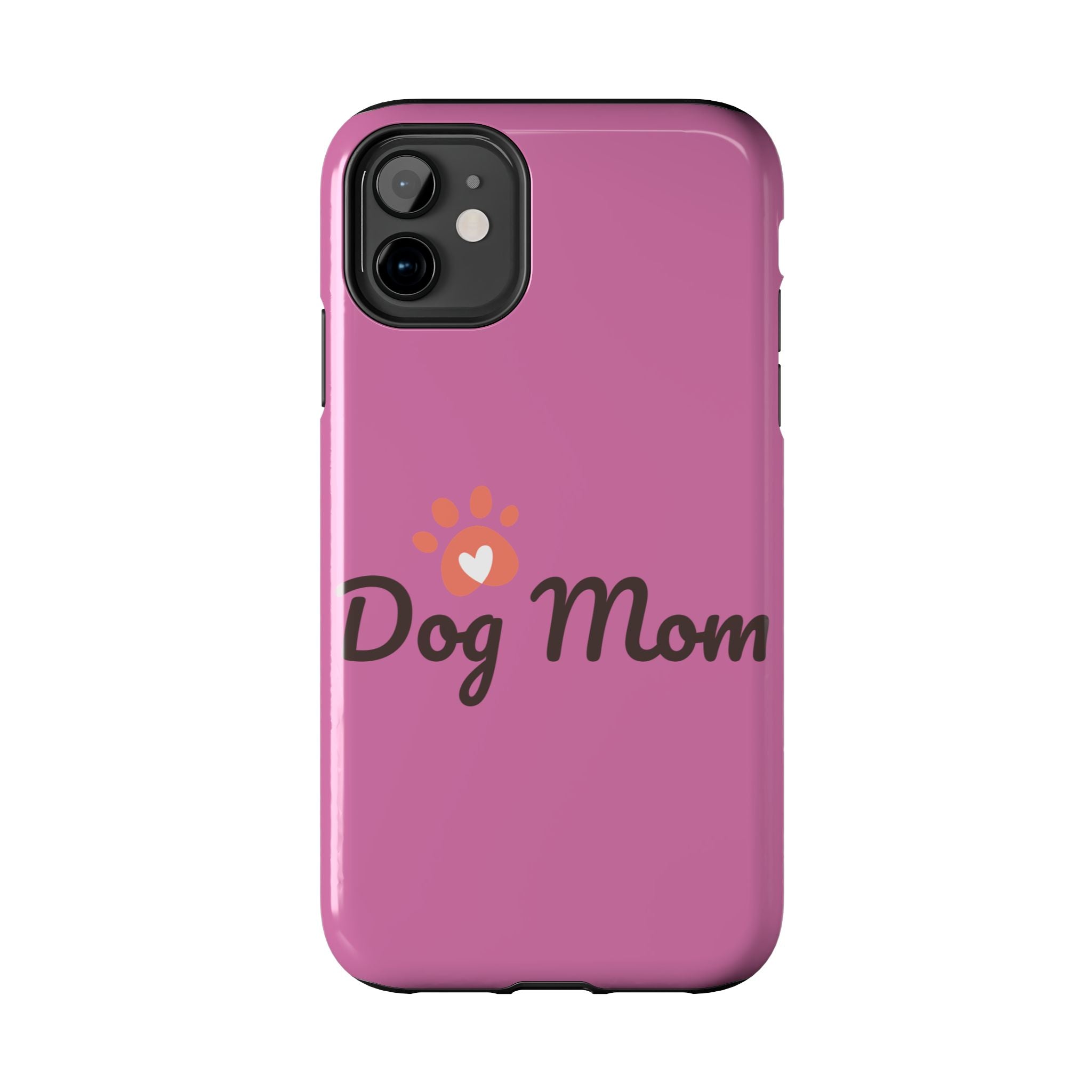 Dog Mom Phone Cases, Protective Cases for Pet Lovers, Gifts for Dog Owners, Cute Pink Cases, Dog Lover Accessories