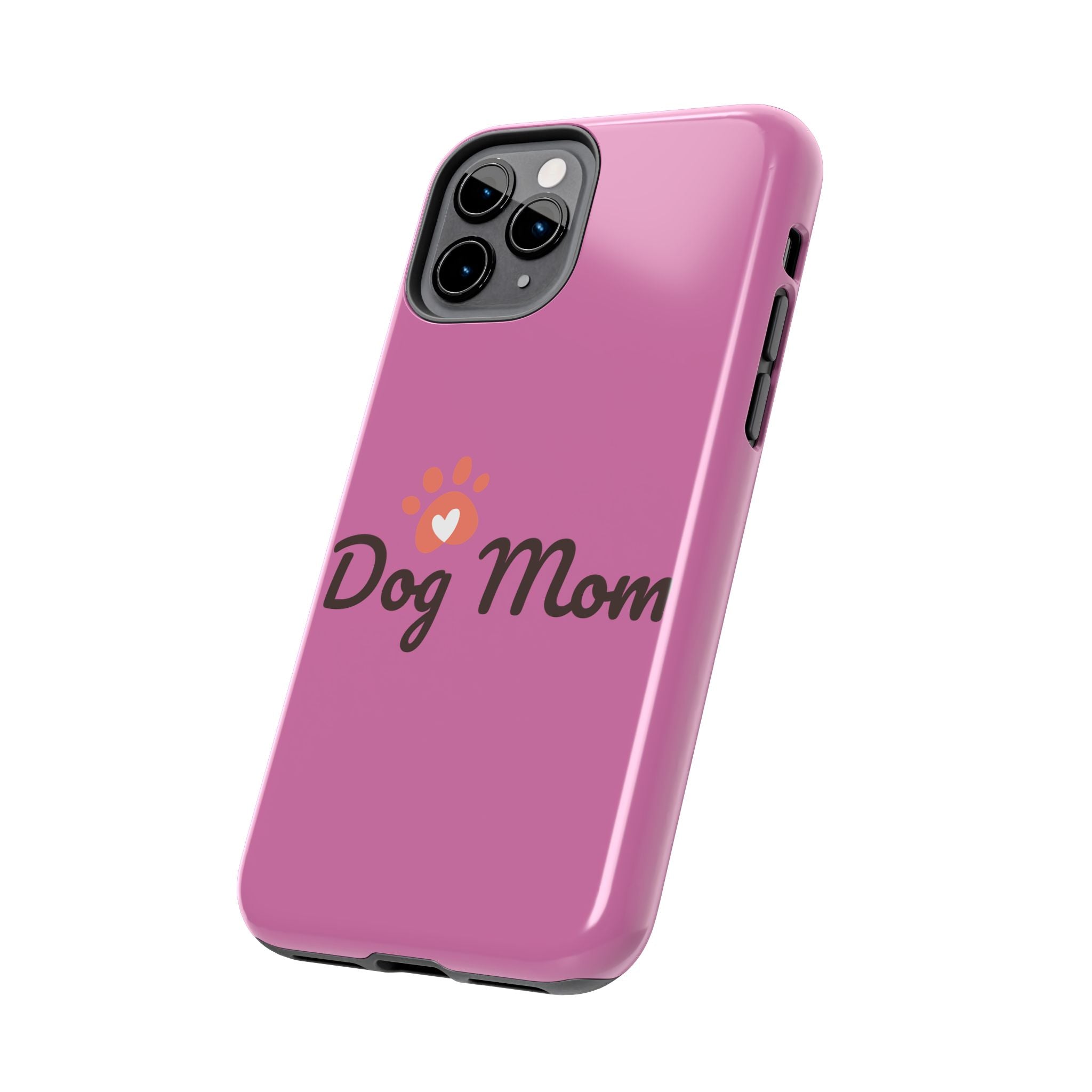 Dog Mom Phone Cases, Protective Cases for Pet Lovers, Gifts for Dog Owners, Cute Pink Cases, Dog Lover Accessories