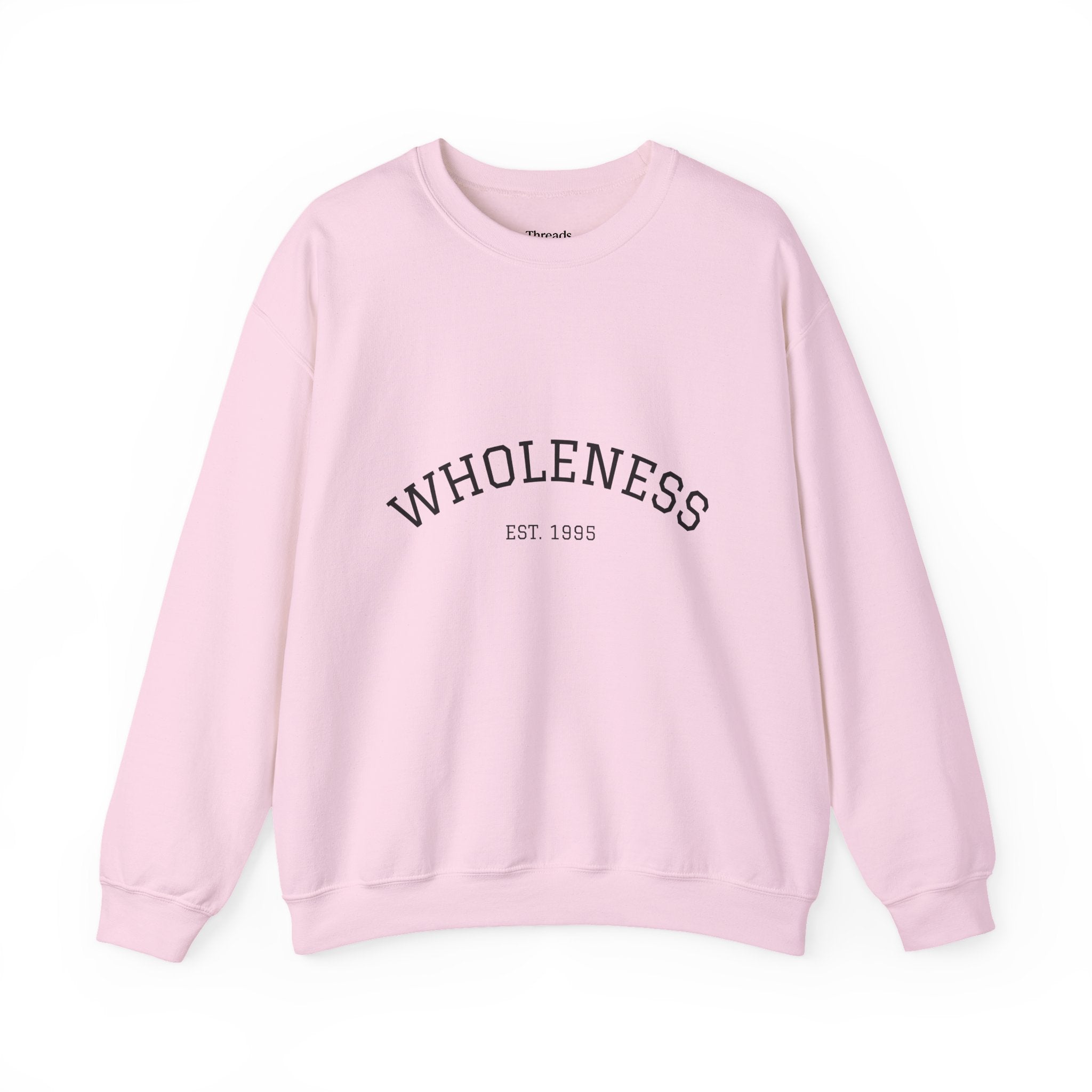 Wholeness Crewneck Sweatshirt, Cozy Unisex Sweater, Gift for Mindfulness Lovers, Year-Round Comfort, Perfect for Casual Outings, Lounge Wear