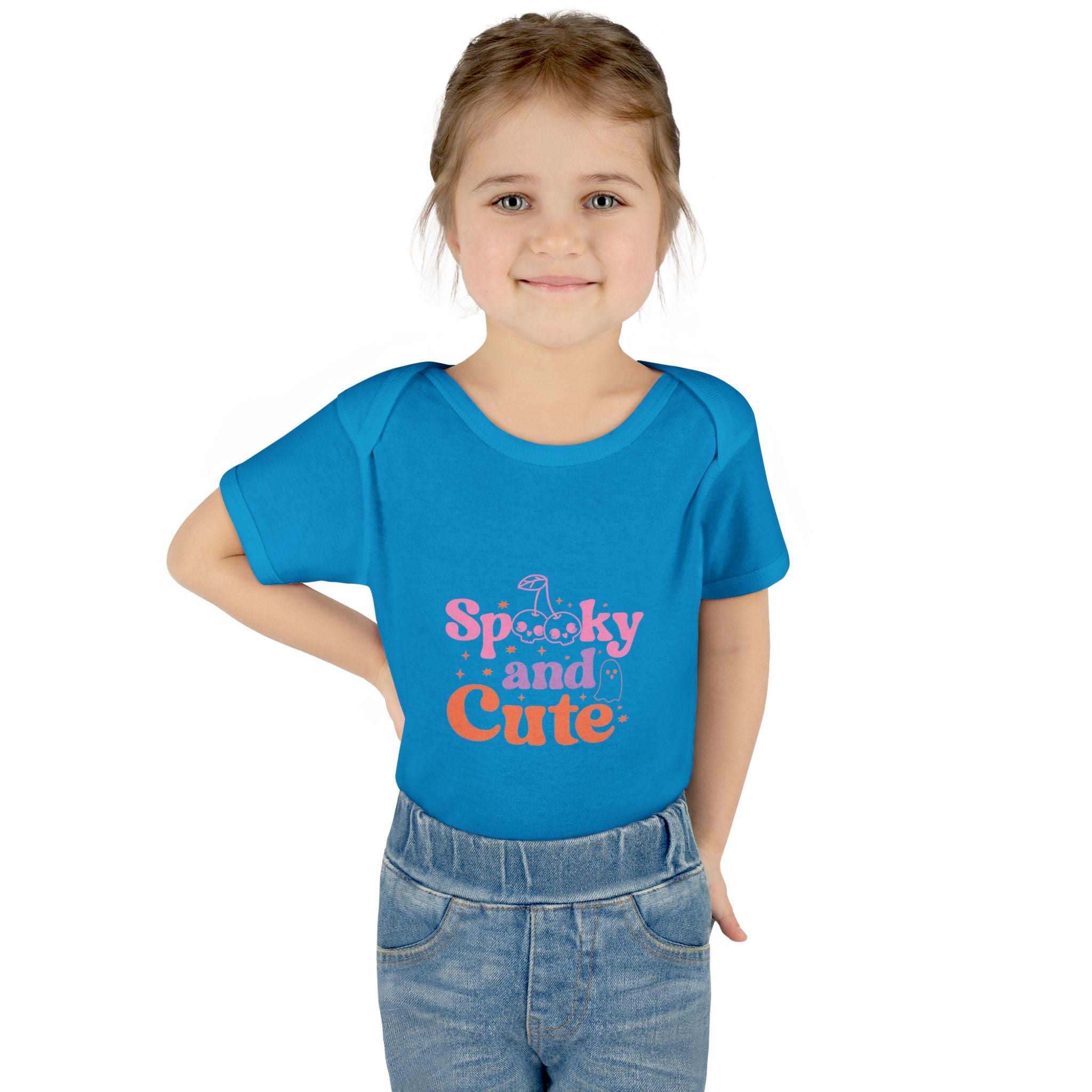 Spooky and Cute Infant Bodysuit, Baby Halloween Outfit, Cute Baby Gift, Toddler Costume, Funny Baby Apparel