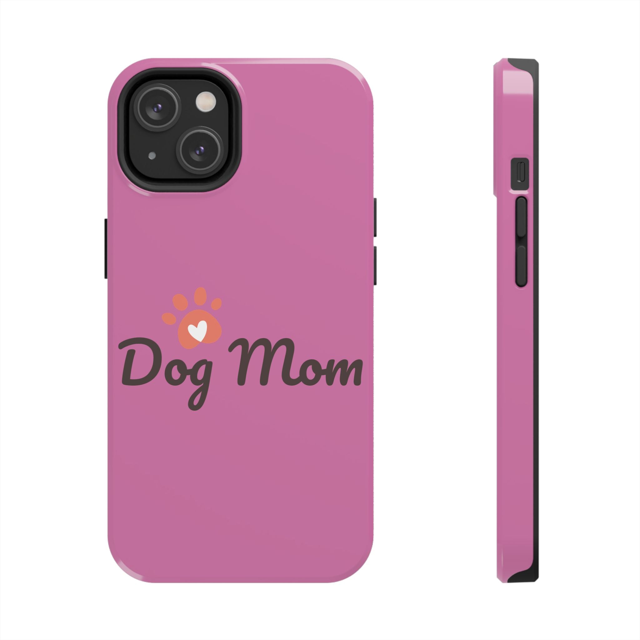Dog Mom Phone Cases, Protective Cases for Pet Lovers, Gifts for Dog Owners, Cute Pink Cases, Dog Lover Accessories