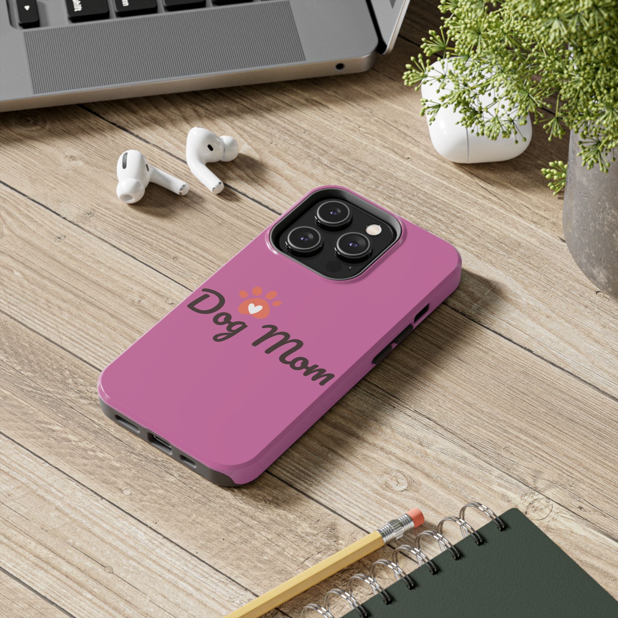 Dog Mom Phone Cases, Protective Cases for Pet Lovers, Gifts for Dog Owners, Cute Pink Cases, Dog Lover Accessories