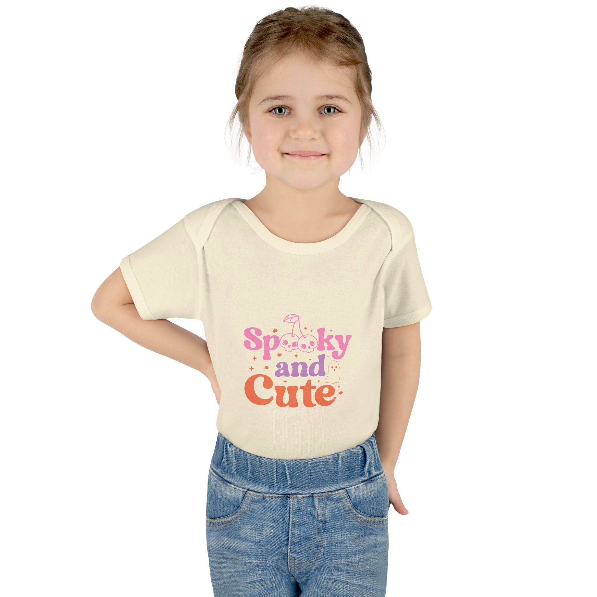 Spooky and Cute Infant Bodysuit, Baby Halloween Outfit, Cute Baby Gift, Toddler Costume, Funny Baby Apparel