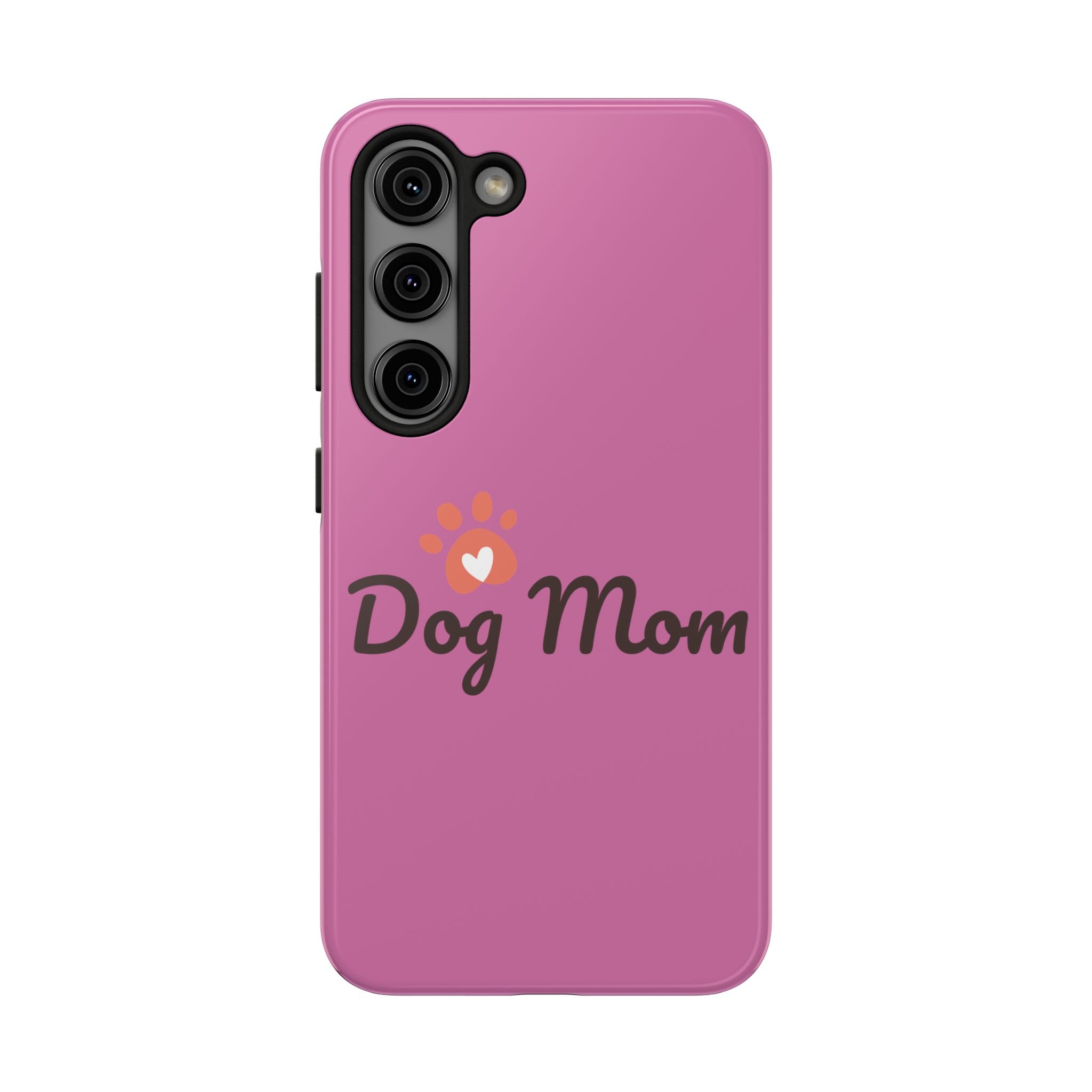Dog Mom Phone Cases, Protective Cases for Pet Lovers, Gifts for Dog Owners, Cute Pink Cases, Dog Lover Accessories