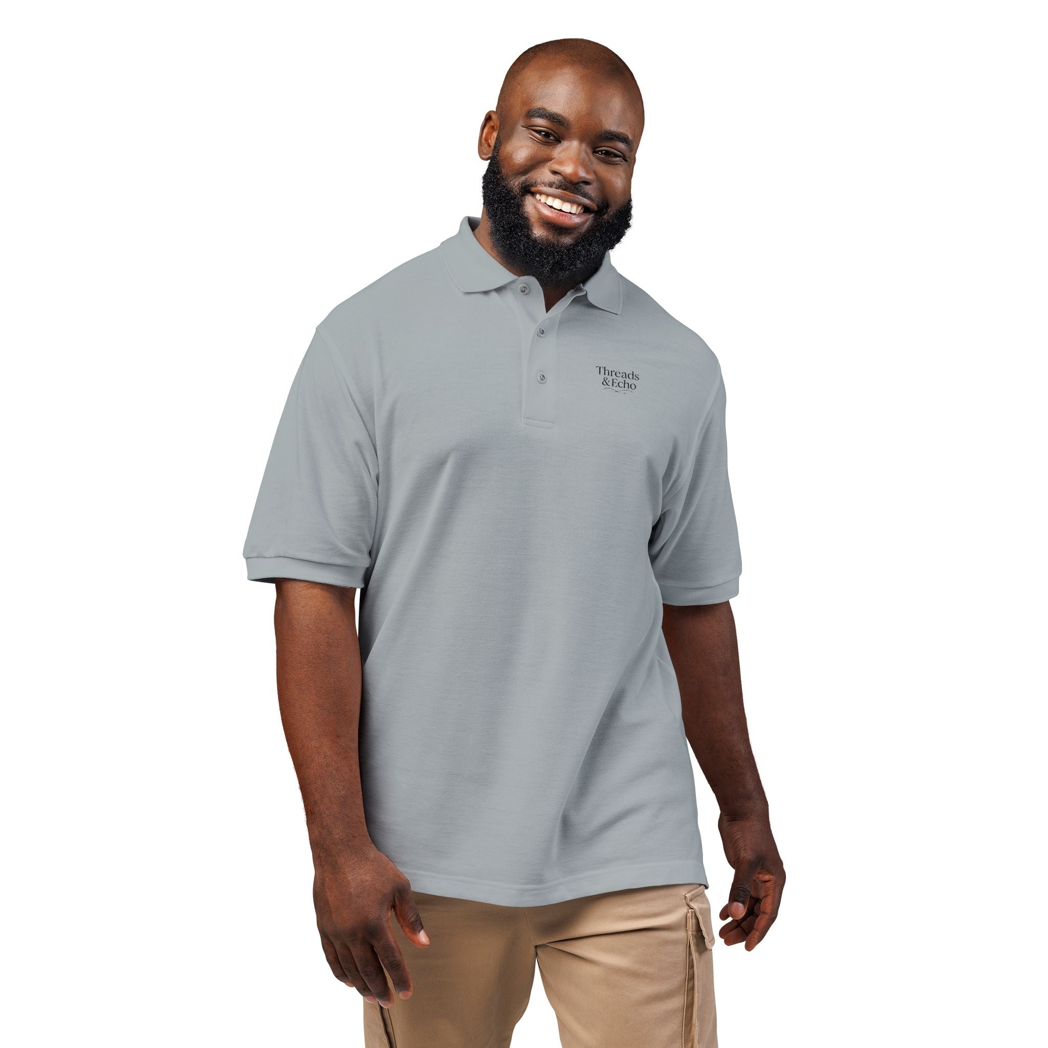 Stylish Unisex Polo Shirt with Custom Embroidery - Casual Wear, Gift for Him/Her, Summer Fashion, Everyday Essentials, Birthday Gift