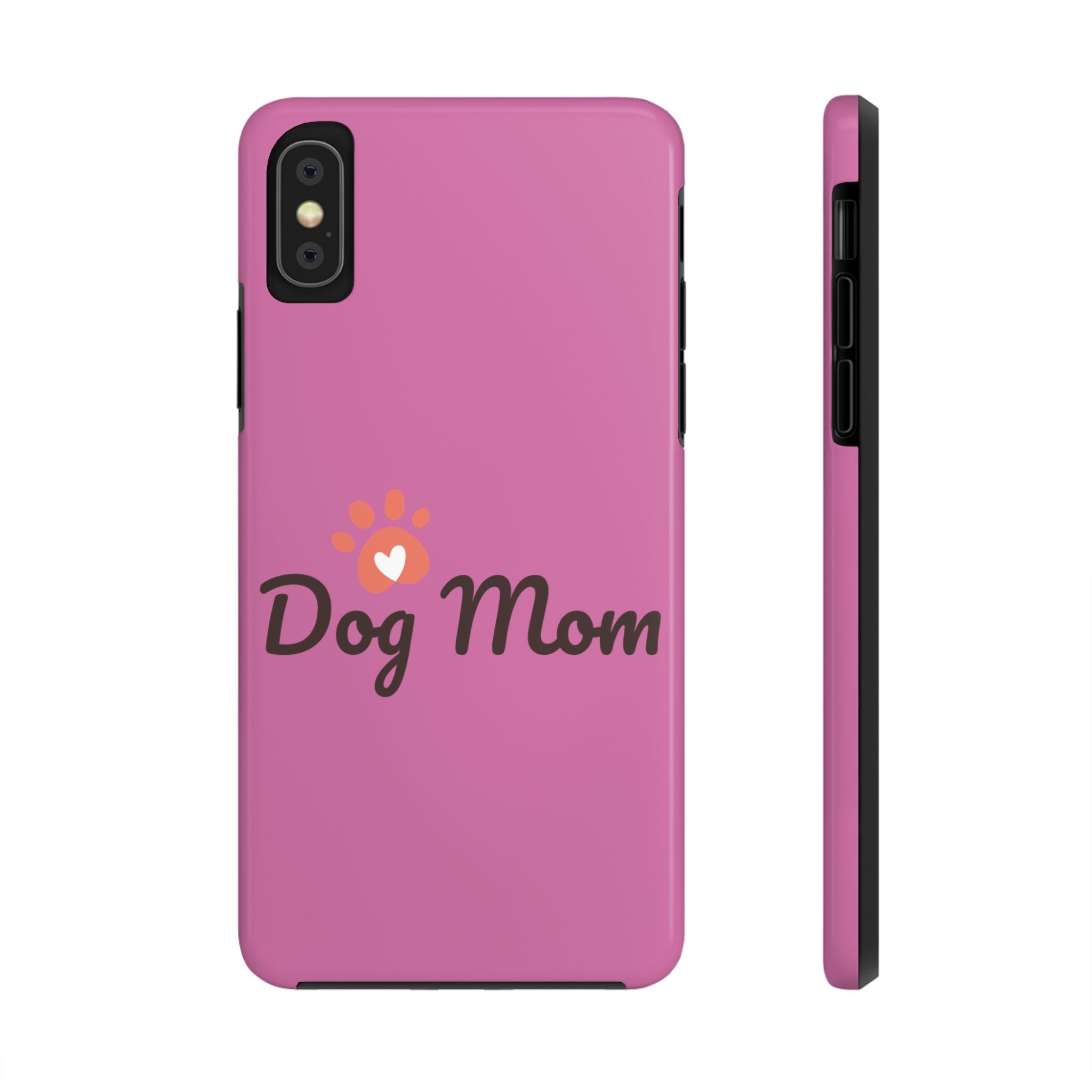 Dog Mom Phone Cases, Protective Cases for Pet Lovers, Gifts for Dog Owners, Cute Pink Cases, Dog Lover Accessories