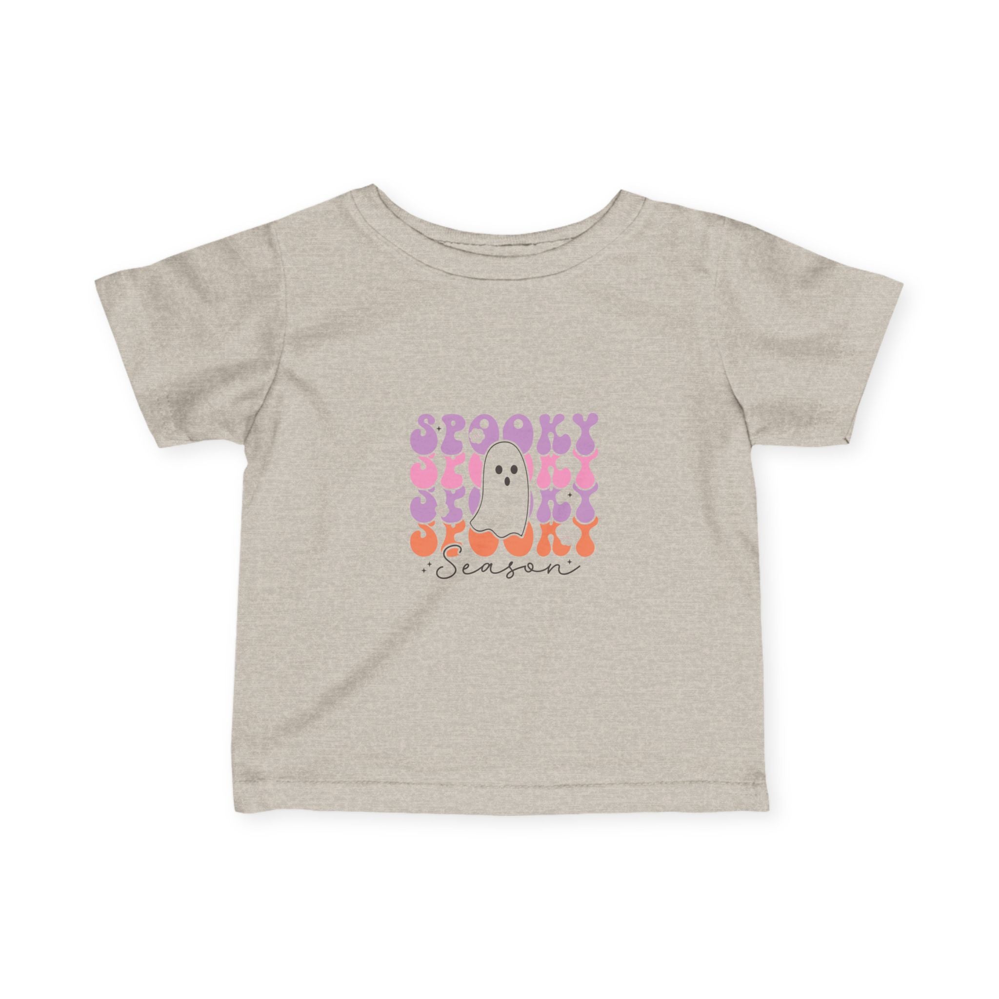 Infant Ghostly Fun Tee, Cute Halloween Baby T-Shirt, Spooky Season Kids Apparel, Toddler Ghost Shirt, Halloween Gift for Baby, Fall Fashion
