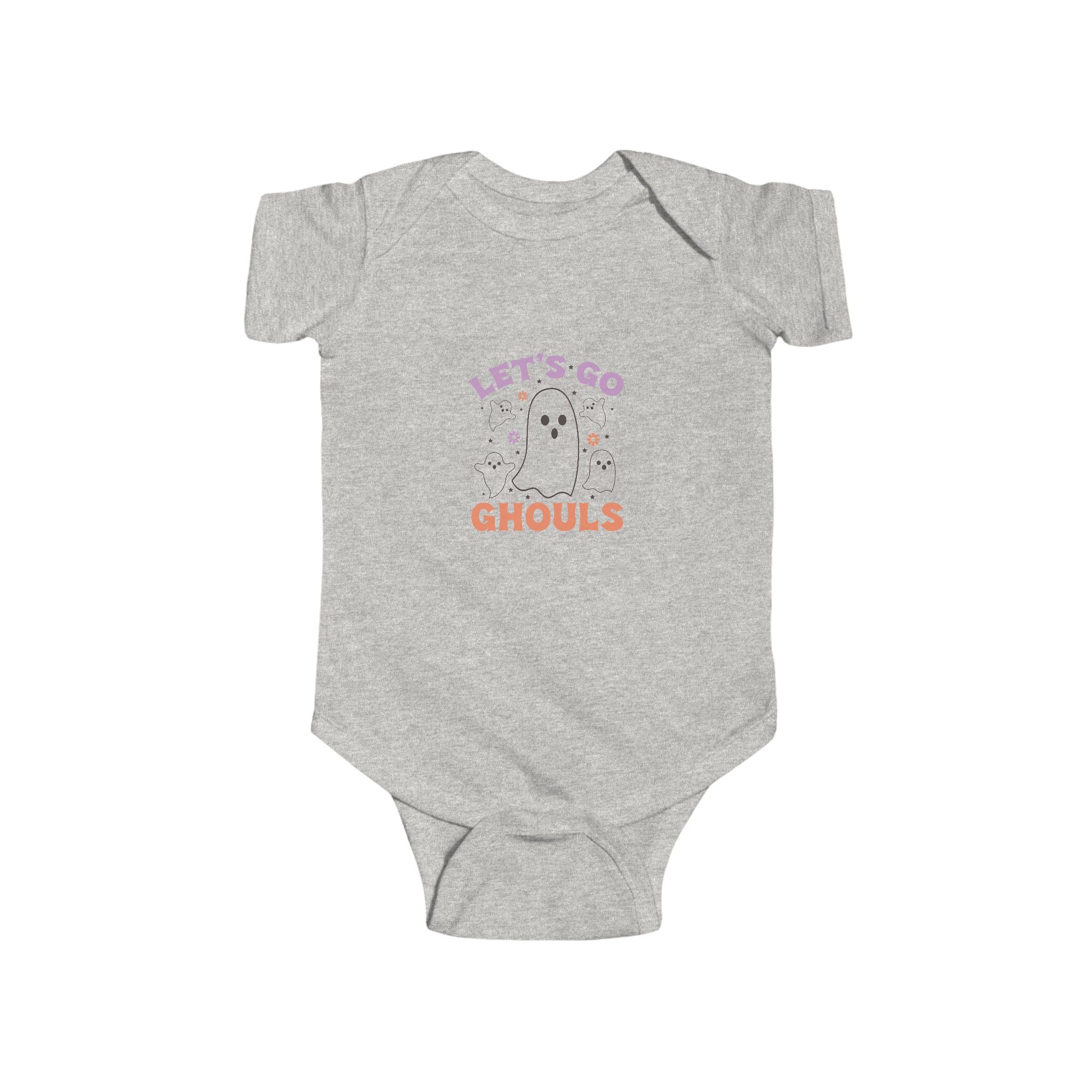 Adorable Halloween Baby Bodysuit, Let's Go Ghouls, Infant Costume, Cute Gift, Holiday Outfit, Spooky Baby Wear