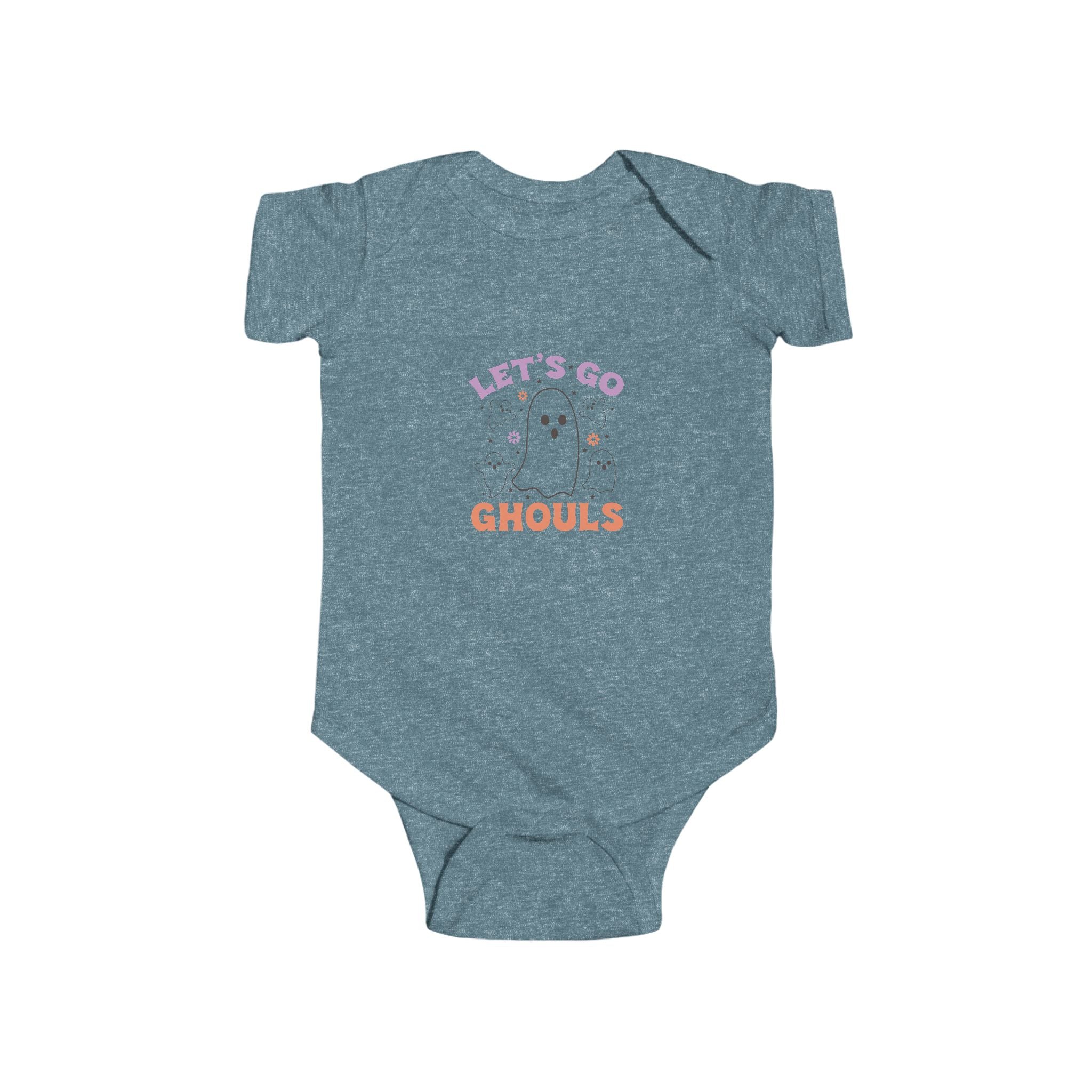 Adorable Halloween Baby Bodysuit, Let's Go Ghouls, Infant Costume, Cute Gift, Holiday Outfit, Spooky Baby Wear