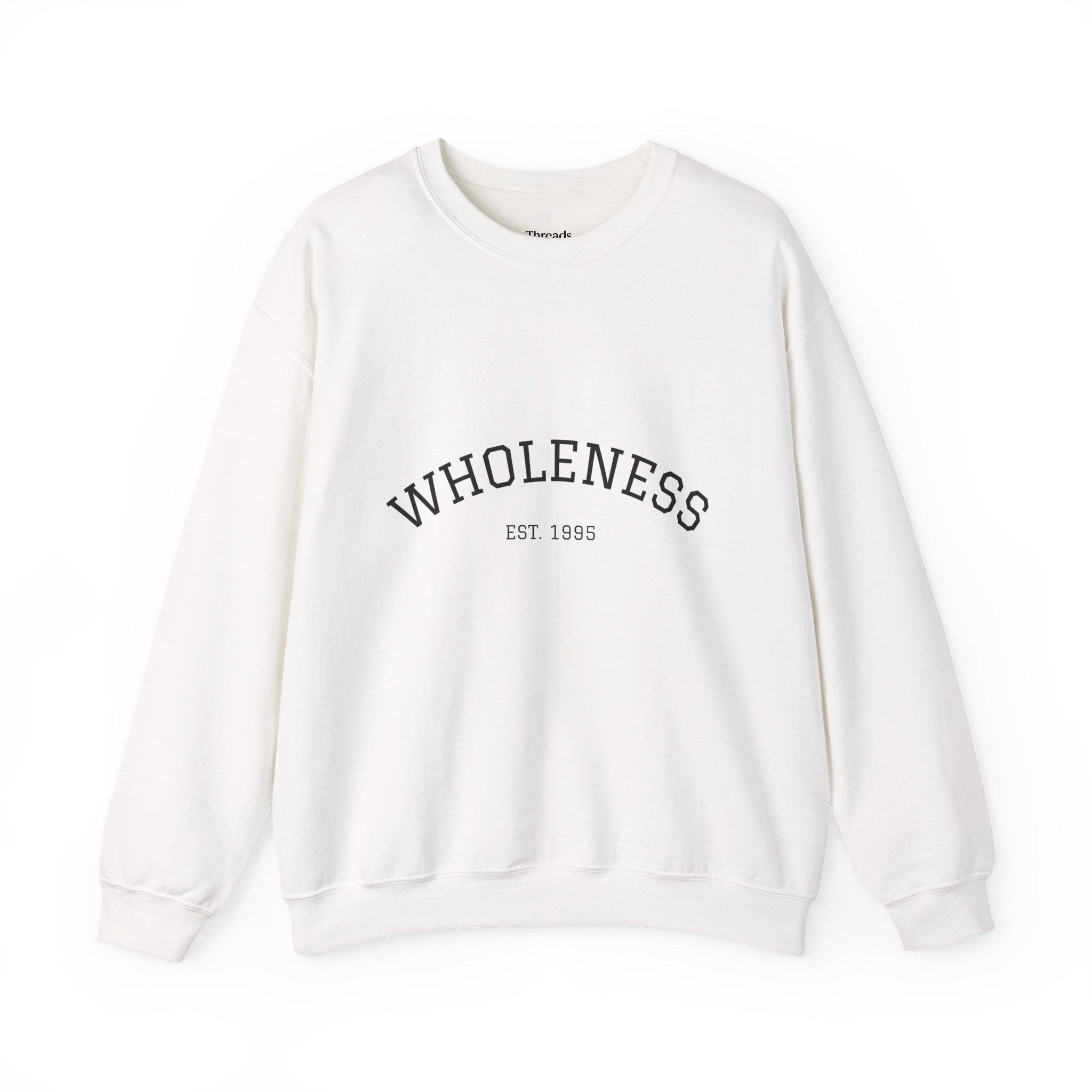 Wholeness Crewneck Sweatshirt, Cozy Unisex Sweater, Gift for Mindfulness Lovers, Year-Round Comfort, Perfect for Casual Outings, Lounge Wear