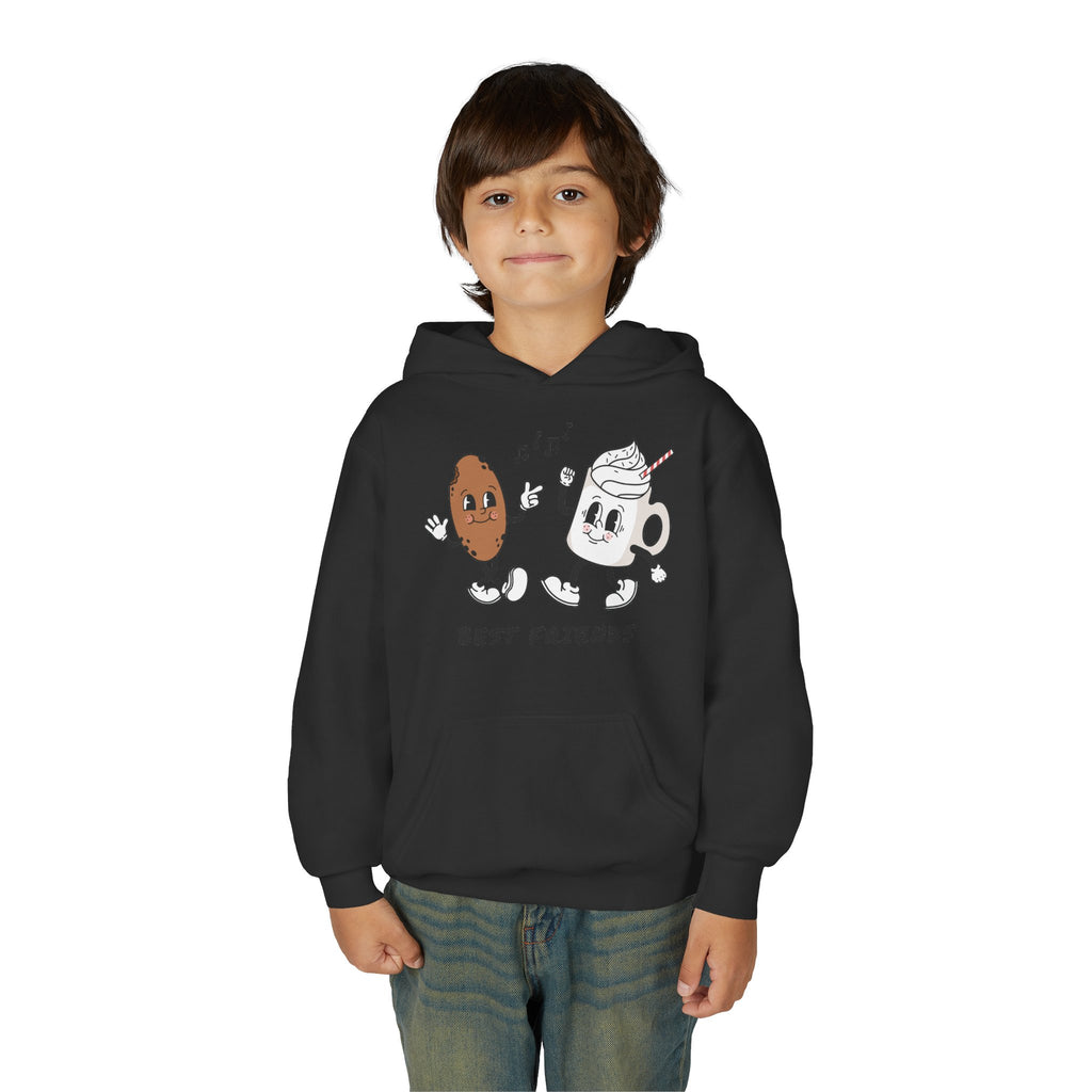 Best Friends Youth Hoodie - Cute Friendship Sweatshirt for Kids, Gift for Besties, Matching Outfit, Cozy Wear for Playdates
