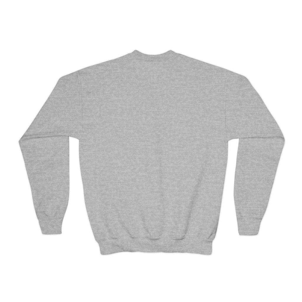 Halloween Youth Crewneck Sweatshirt, Spooky Sweatshirt, Kids Halloween Costume, Trick or Treat Gift, Fall Apparel, Cozy Halloween Clothing
