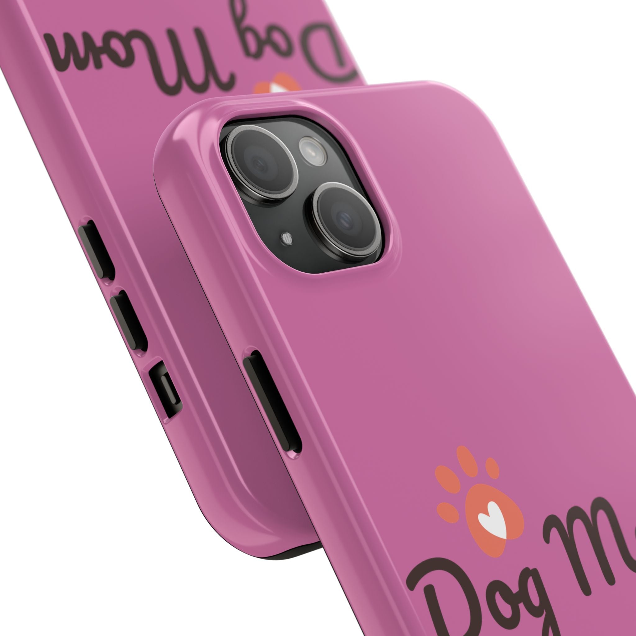 Dog Mom Phone Cases, Protective Cases for Pet Lovers, Gifts for Dog Owners, Cute Pink Cases, Dog Lover Accessories