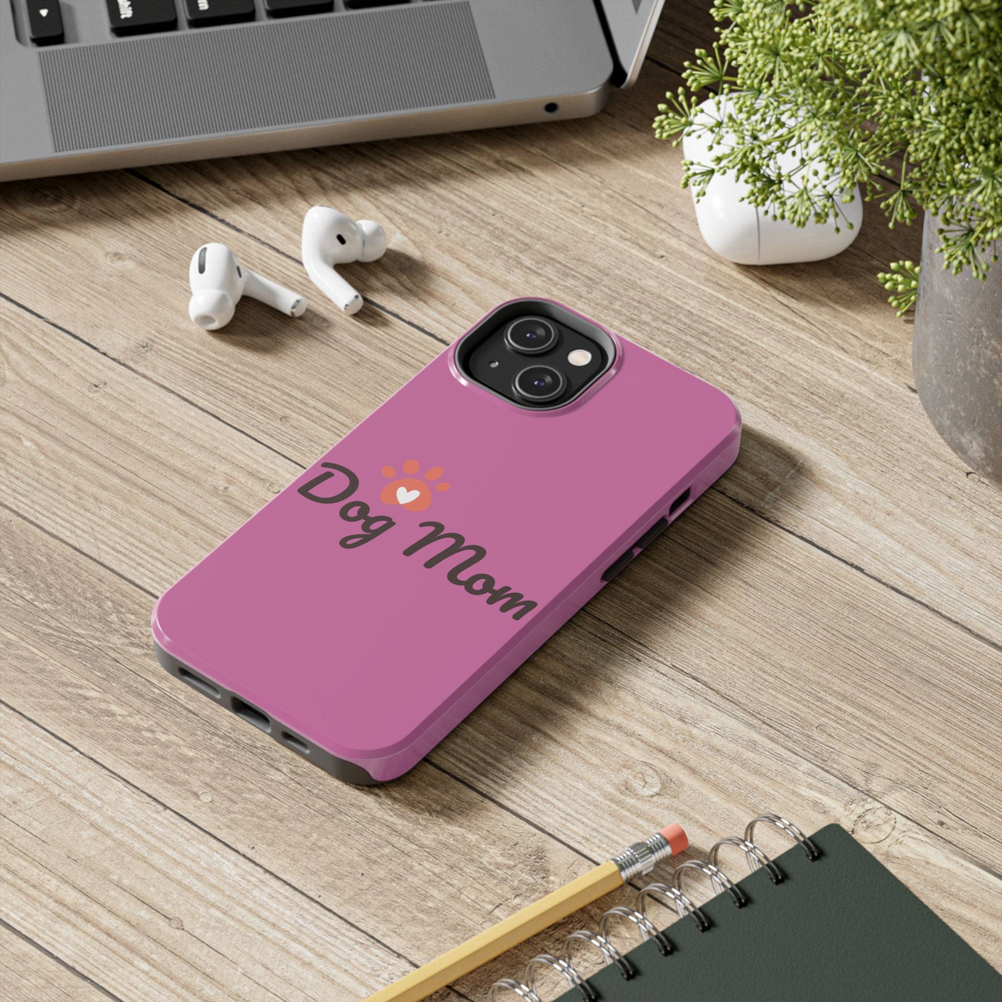 Dog Mom Phone Cases, Protective Cases for Pet Lovers, Gifts for Dog Owners, Cute Pink Cases, Dog Lover Accessories