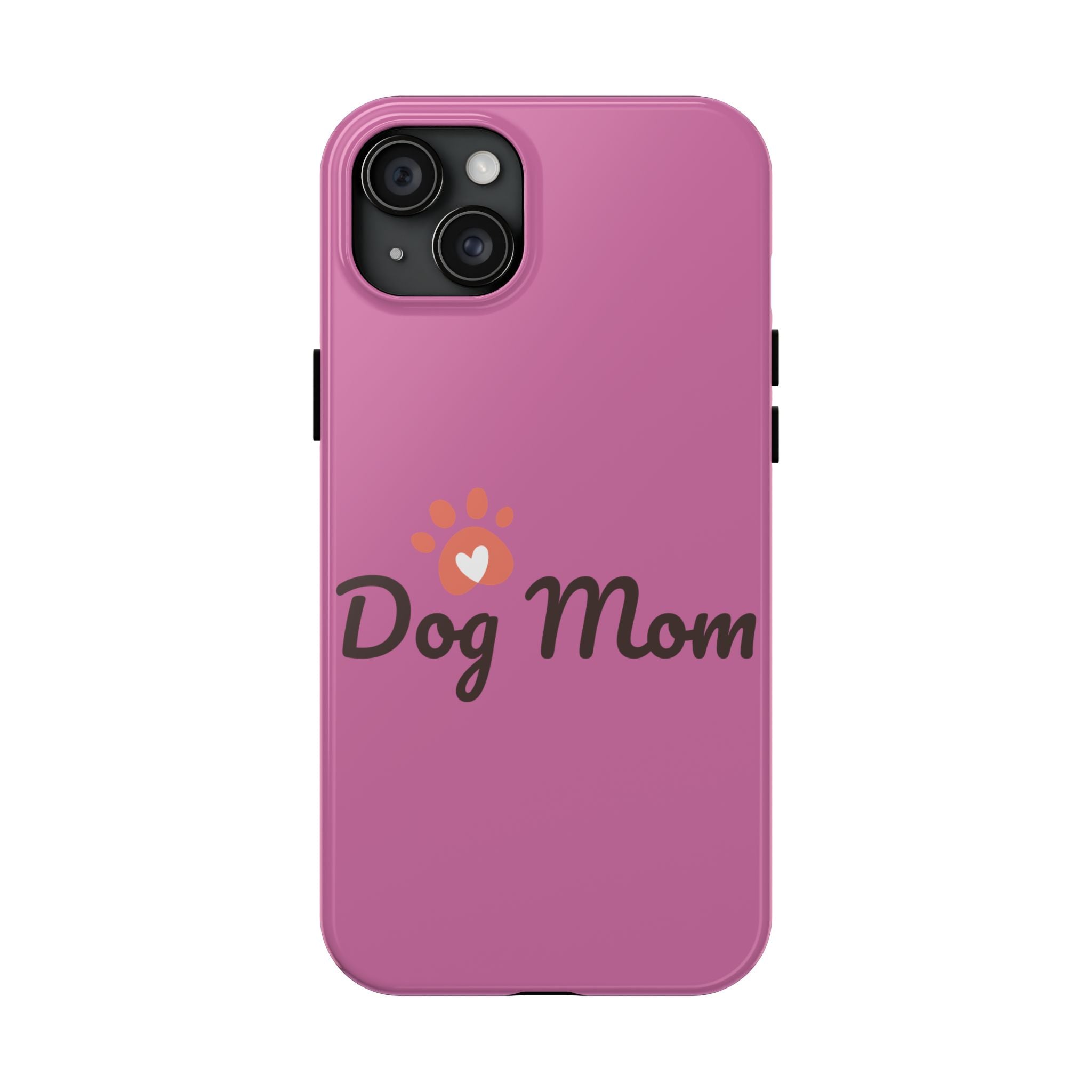 Dog Mom Phone Cases, Protective Cases for Pet Lovers, Gifts for Dog Owners, Cute Pink Cases, Dog Lover Accessories