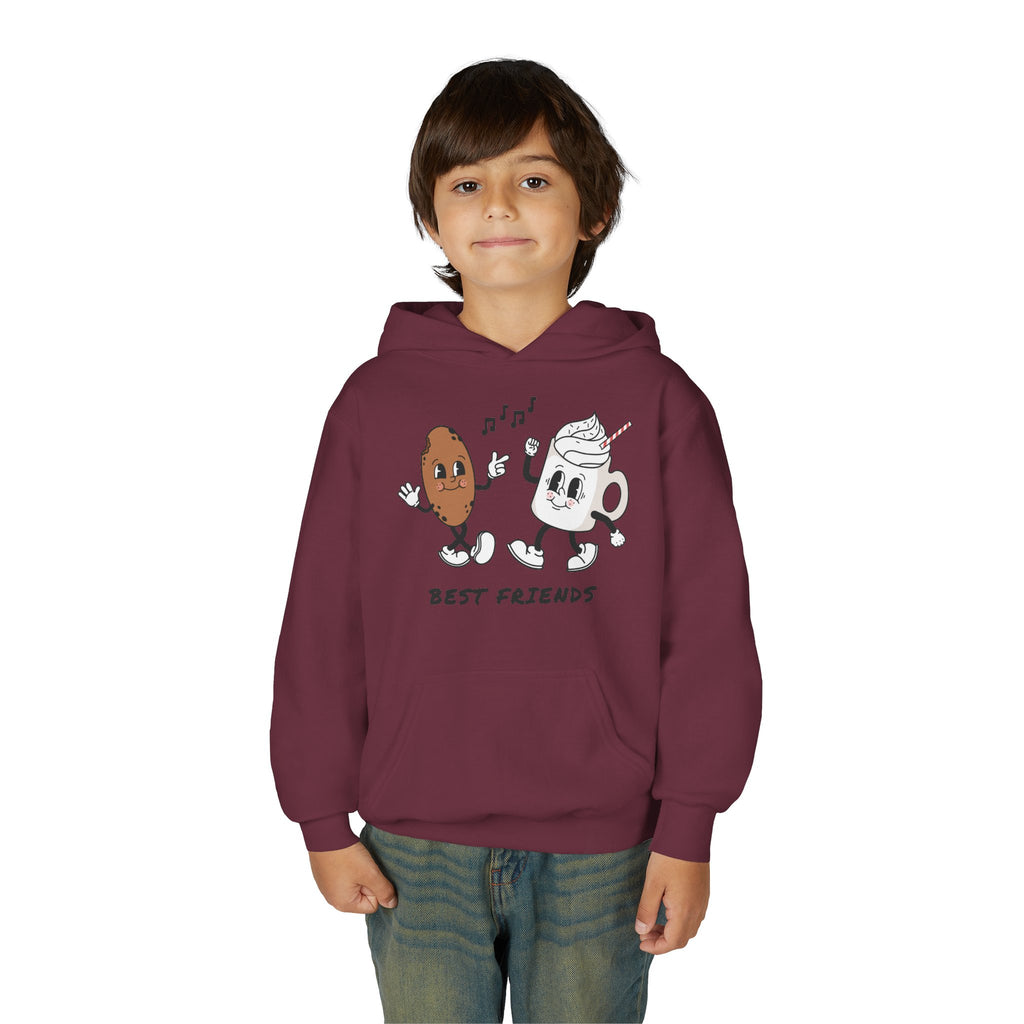 Best Friends Youth Hoodie - Cute Friendship Sweatshirt for Kids, Gift for Besties, Matching Outfit, Cozy Wear for Playdates
