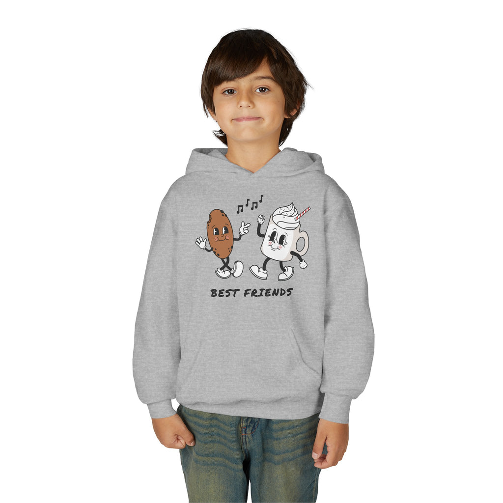 Best Friends Youth Hoodie - Cute Friendship Sweatshirt for Kids, Gift for Besties, Matching Outfit, Cozy Wear for Playdates