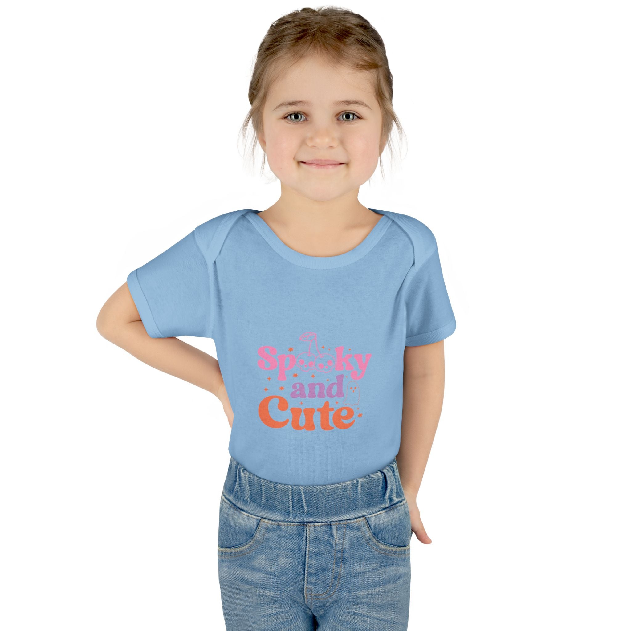 Spooky and Cute Infant Bodysuit, Baby Halloween Outfit, Cute Baby Gift, Toddler Costume, Funny Baby Apparel
