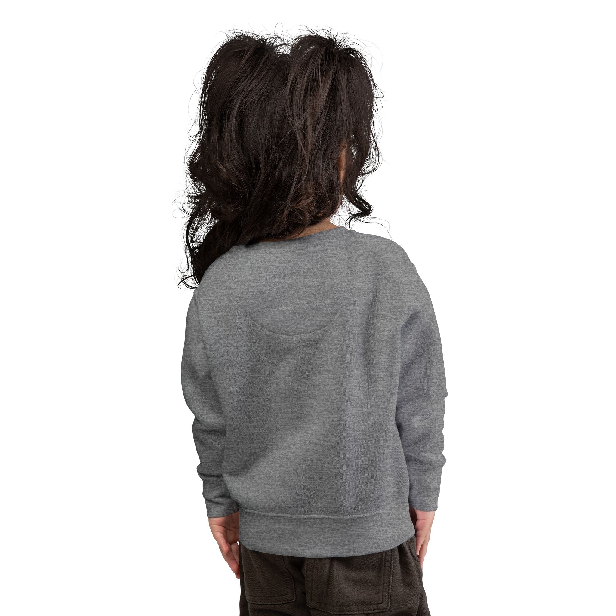 Toddler Sweatshirt Cozy and Durable 60/40 Cotton Polyester Fleece Blend