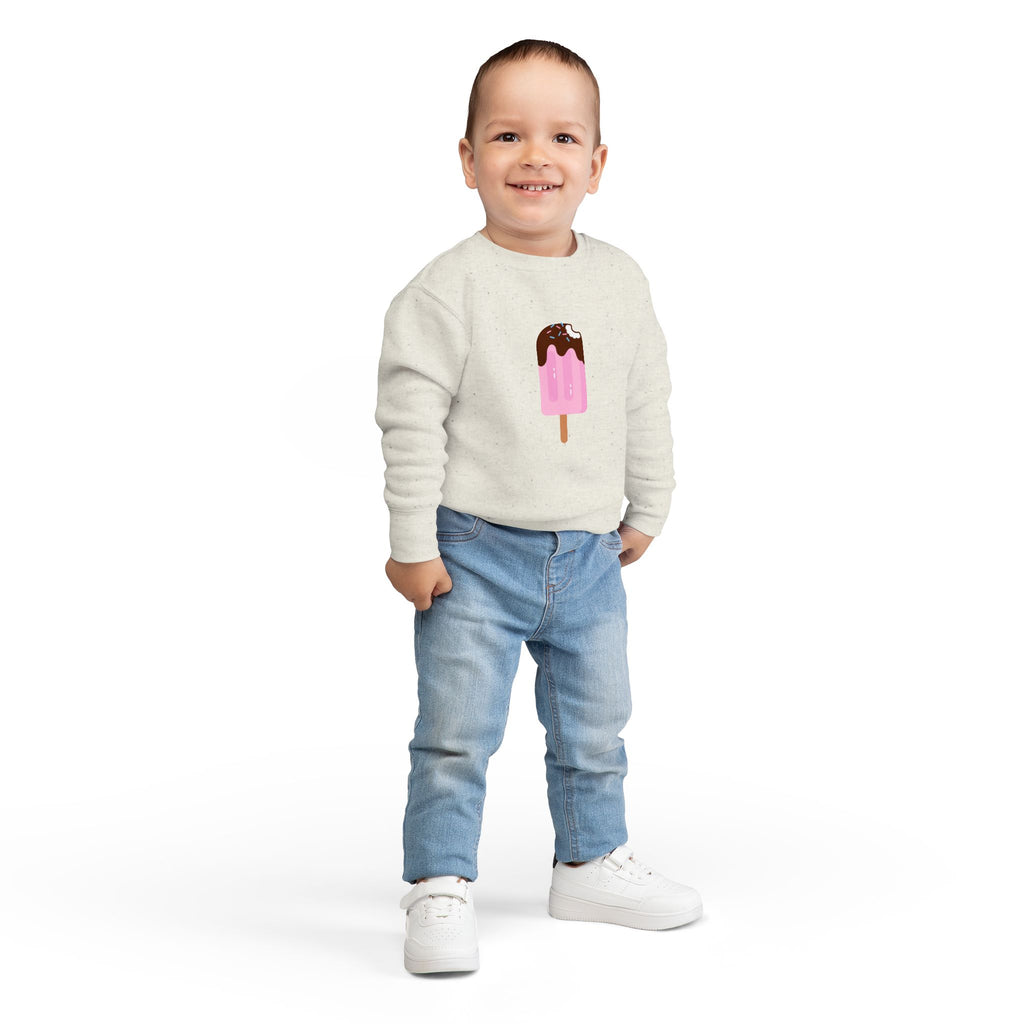 Toddler Sweatshirt Cozy and Durable 60/40 Cotton Polyester Fleece Blend